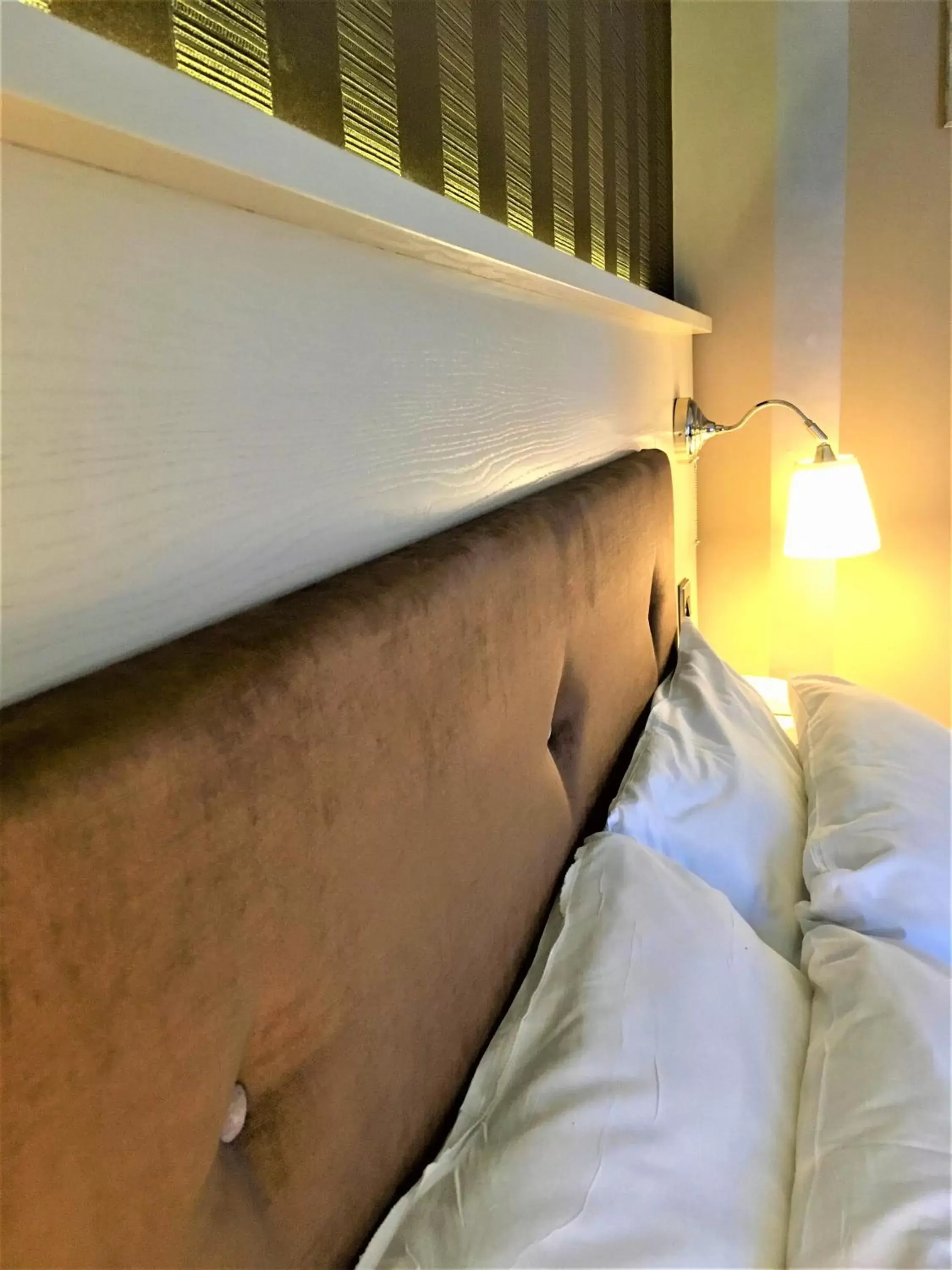 Bed in Astley Bank Hotel