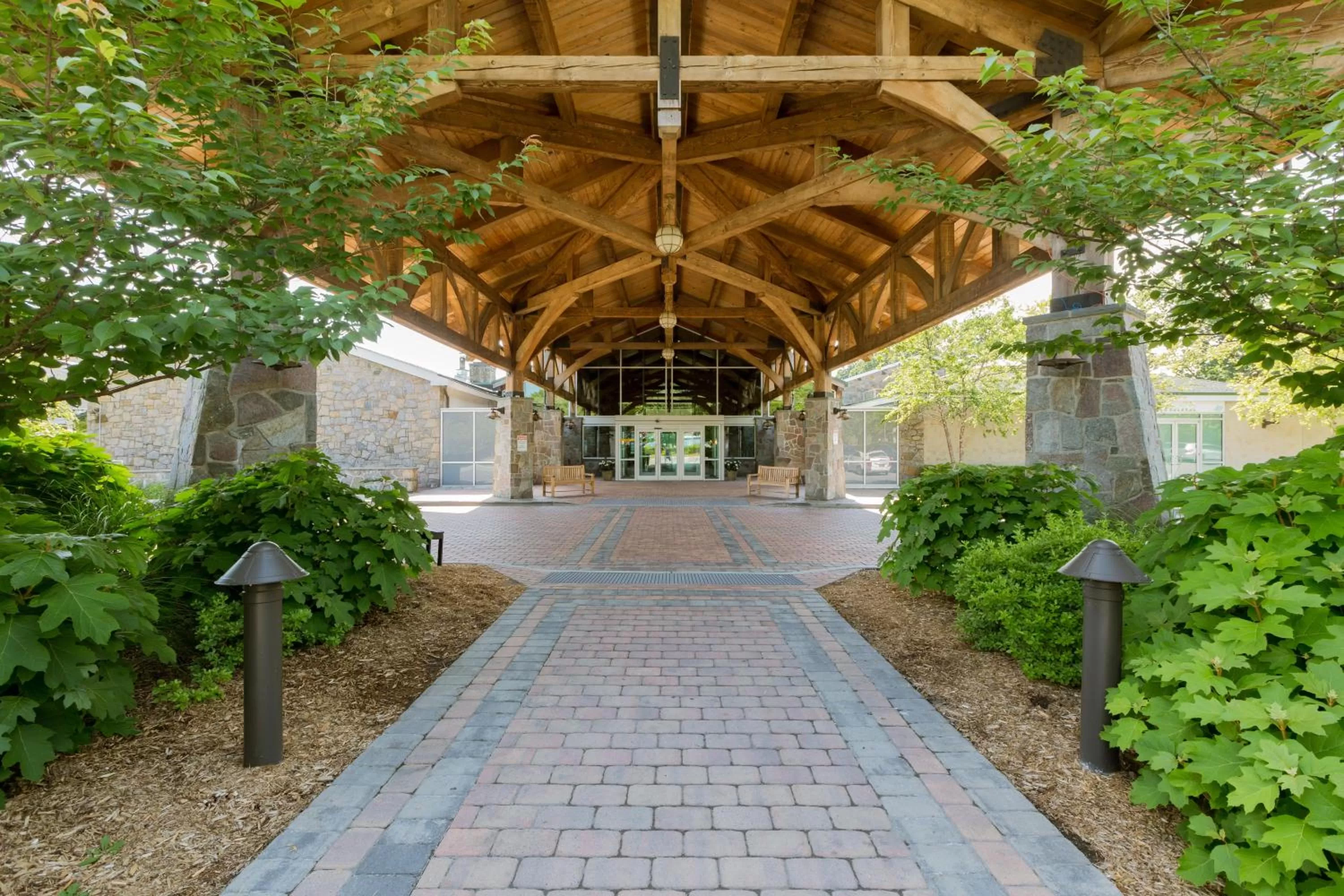 Property building in Sleepy Hollow Hotel