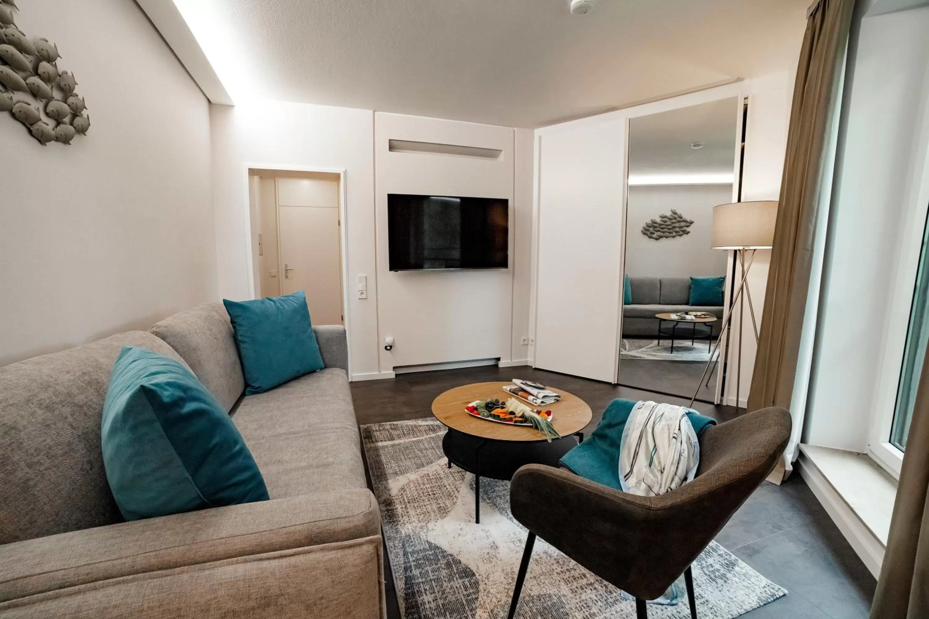 Living room in Seehotel am Tankumsee