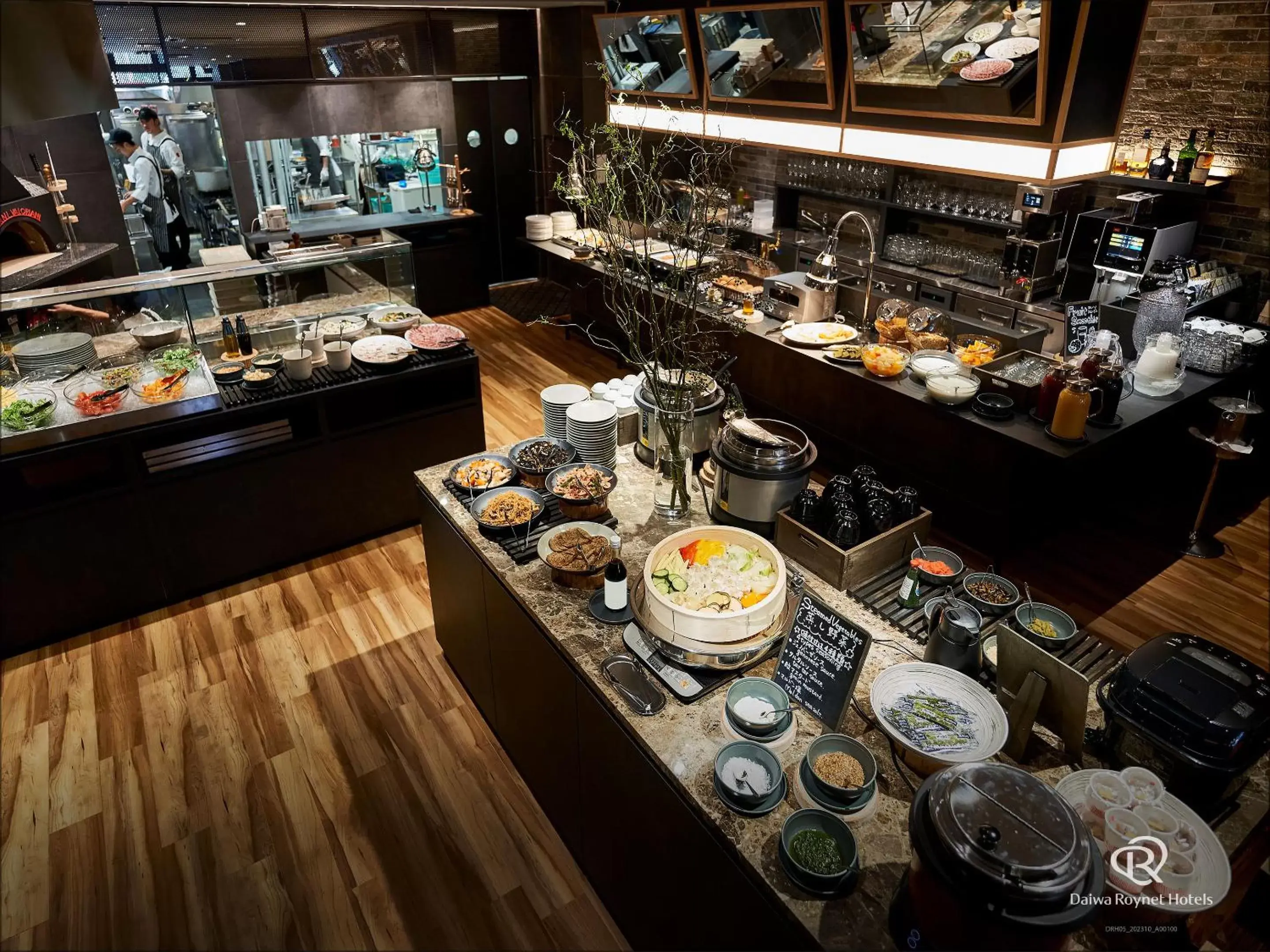 Buffet breakfast, Food in DEL style Osaka-Shinsaibashi by Daiwa Roynet Hotel