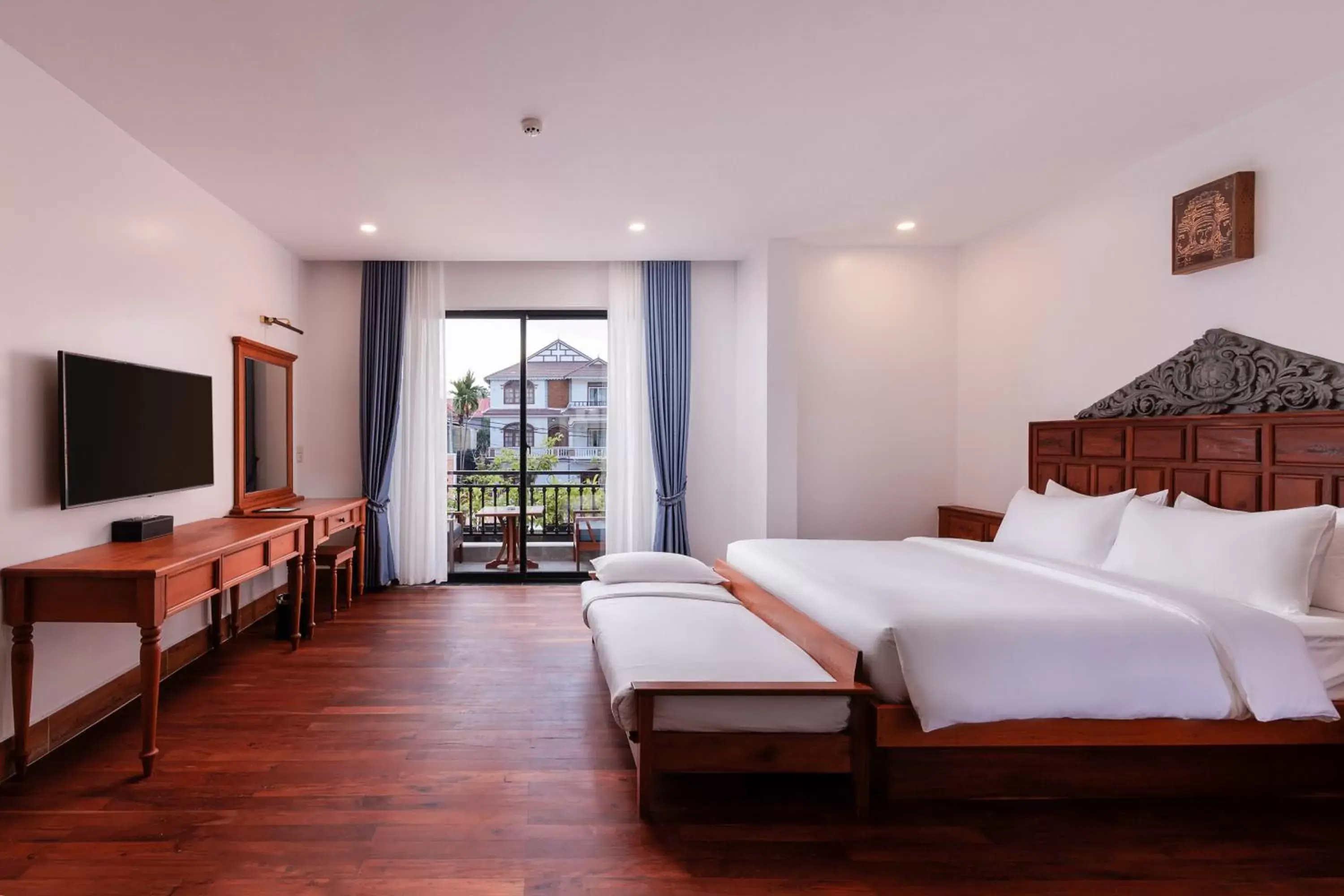 Bedroom, Bed in Two Seasons Siem Reap Hotel Bedroom, Bed in Two Seasons Siem Reap Hotel