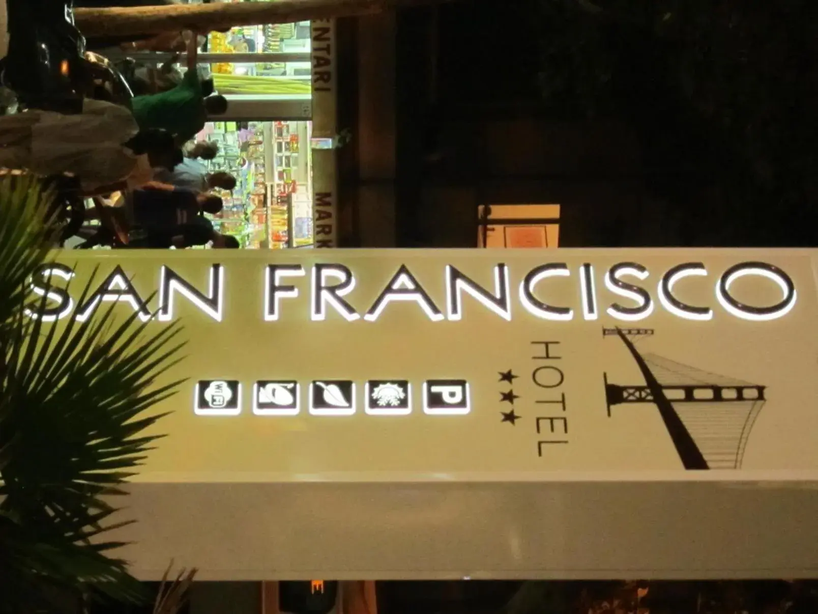Facade/entrance in Hotel San Francisco Spiaggia