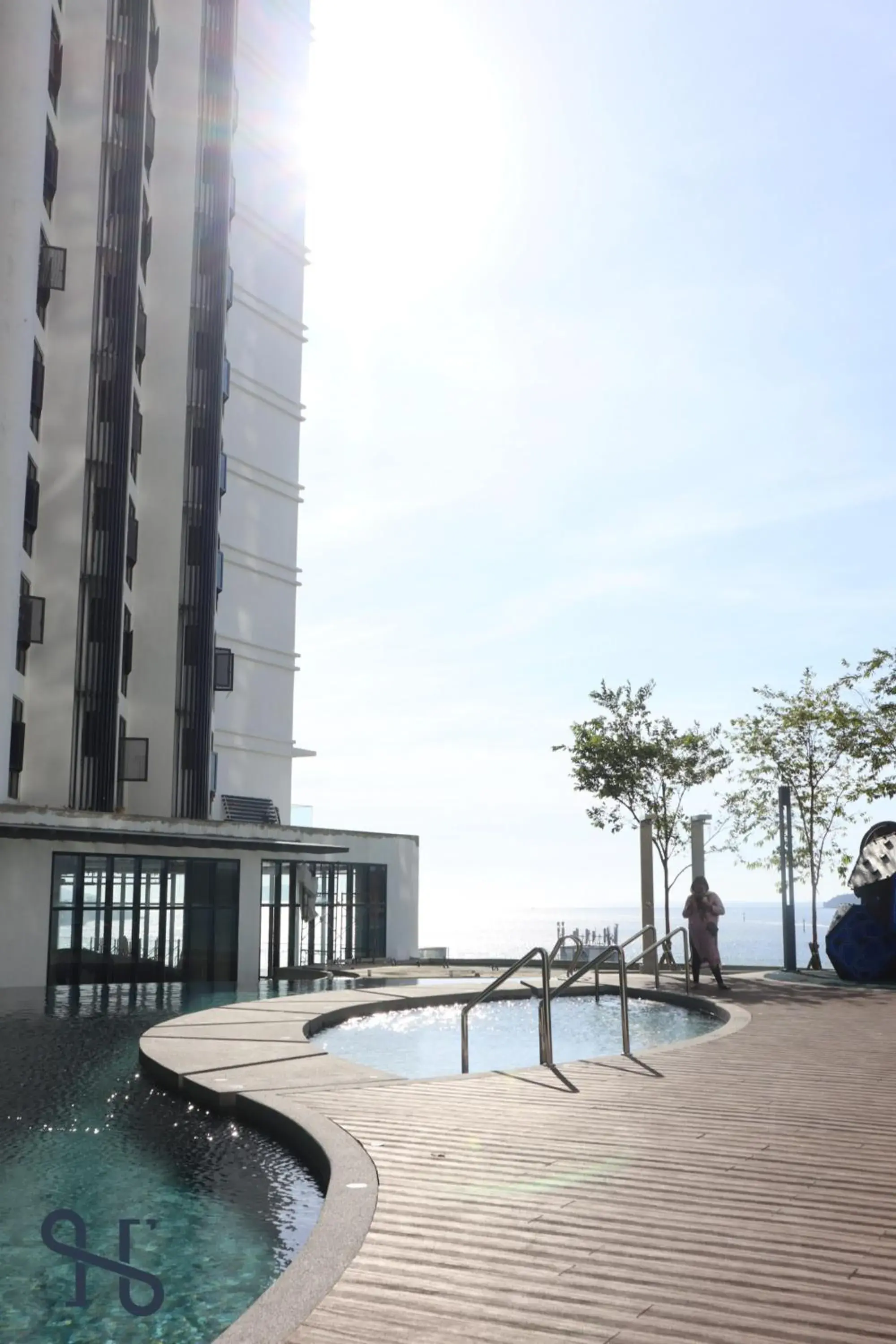 Property building, Swimming Pool in Homesuite' Home @ The Shore Kota Kinabalu