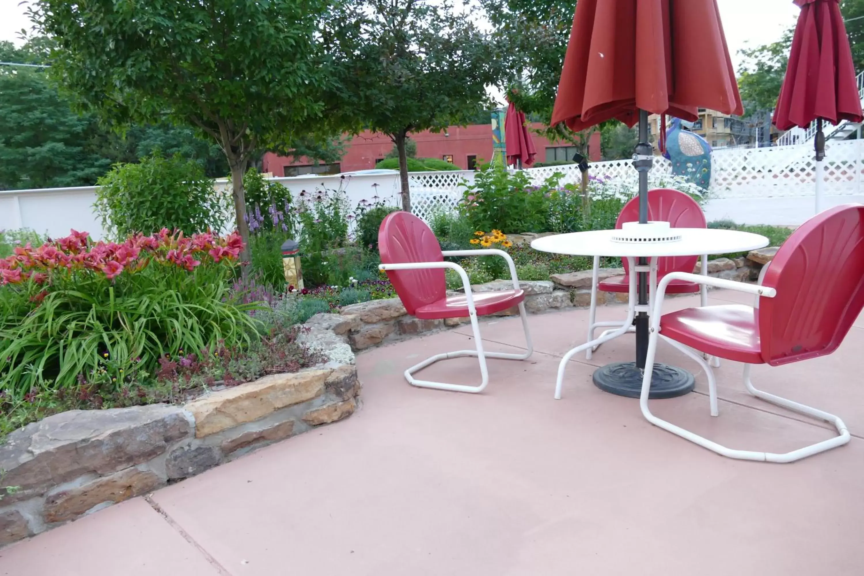 Patio in Red Wing Motel