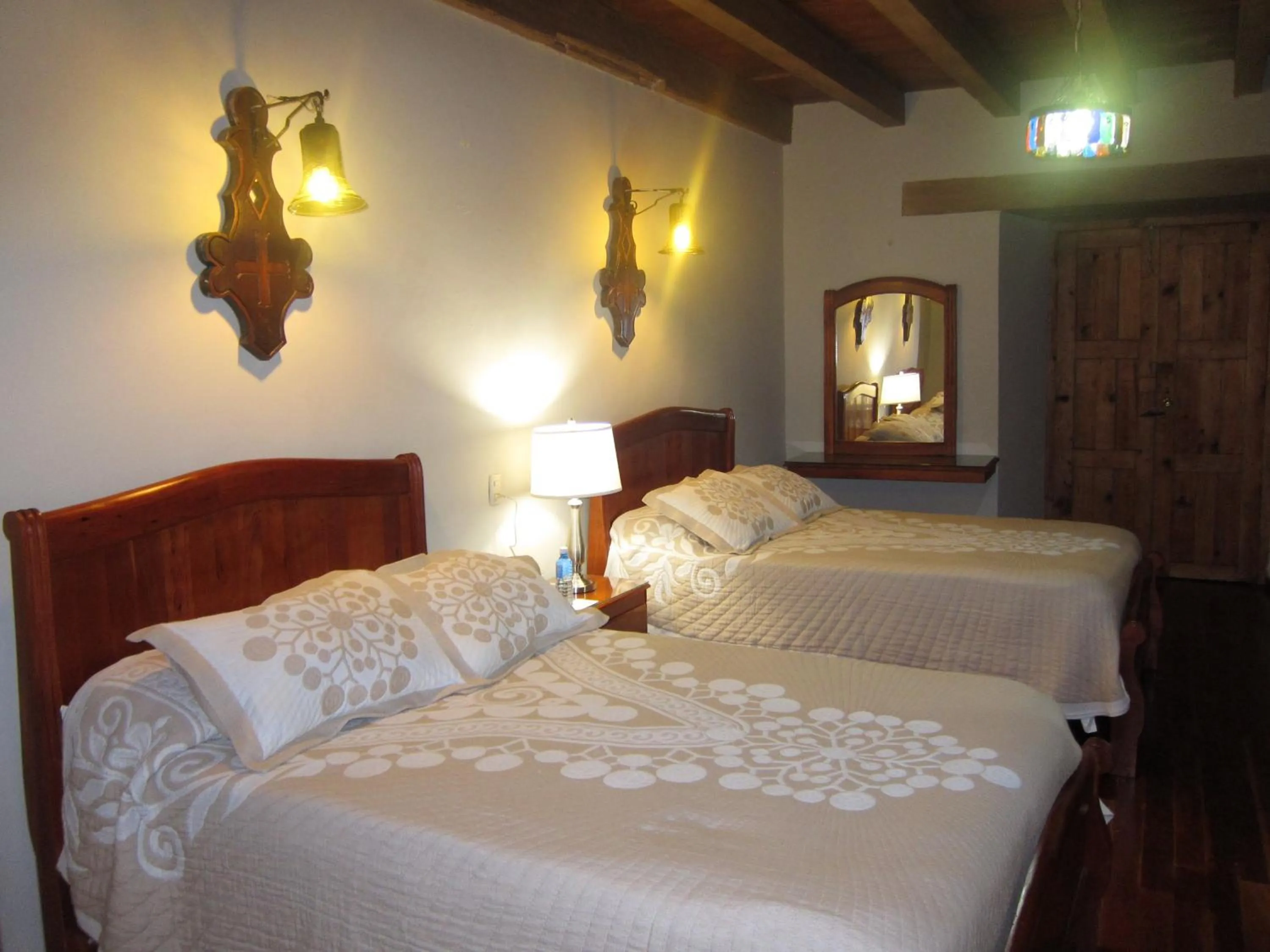 Bed in Hotel Santa Clara