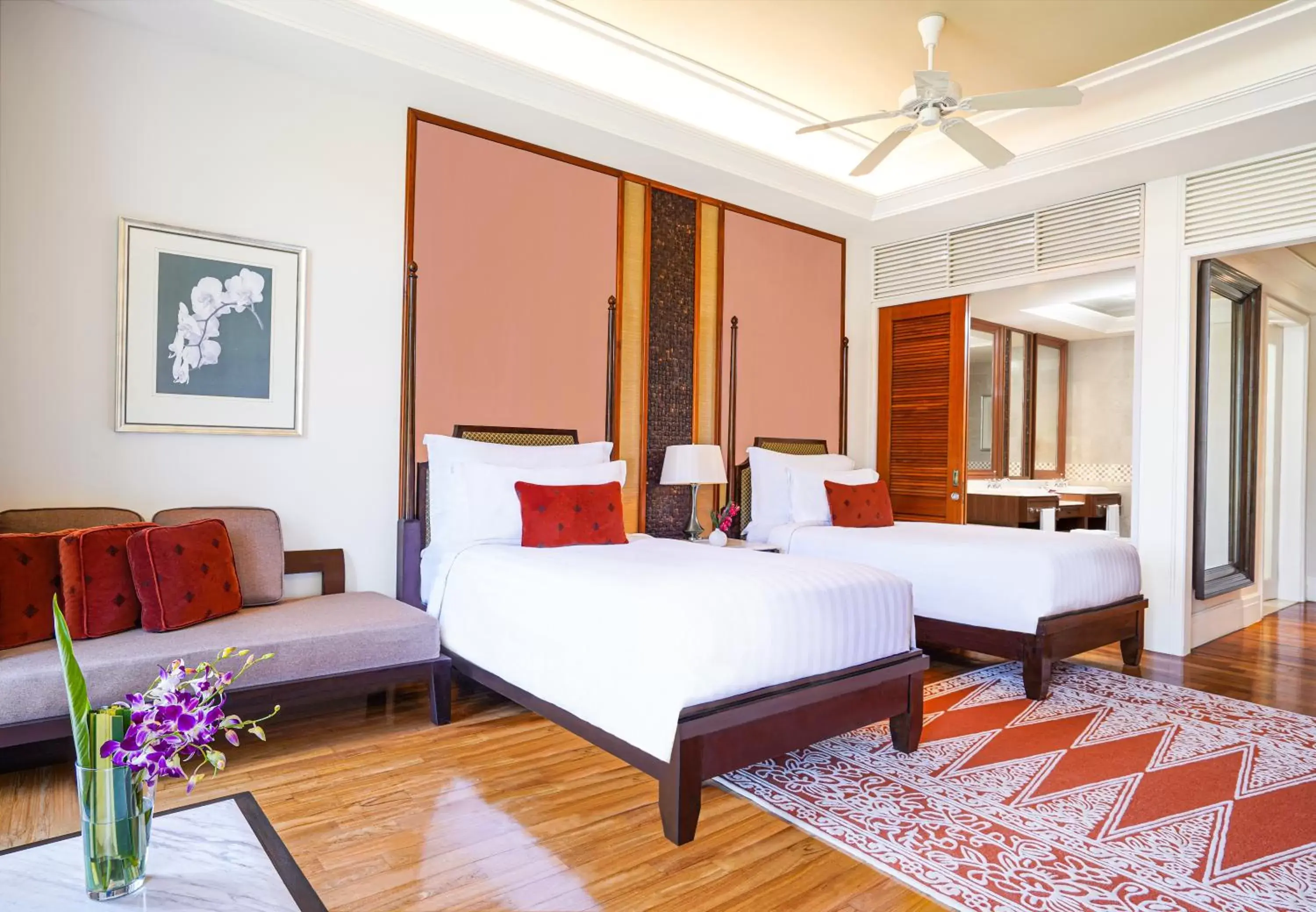 Bed in The Danna Langkawi - A Member of Small Luxury Hotels of the World