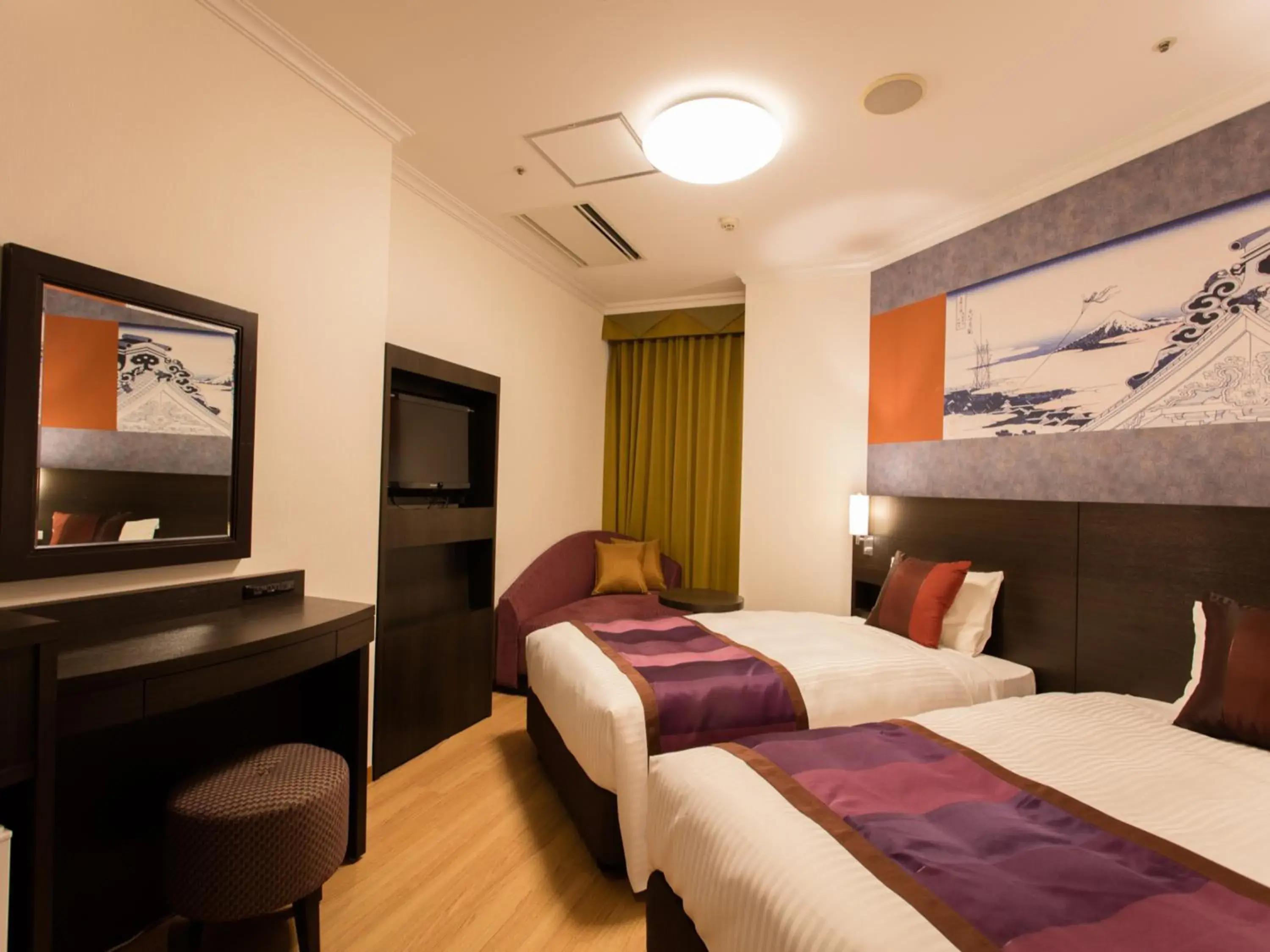 Standard Twin Room - Non-Smoking in Ryogoku View Hotel Standard Twin Room - Non-Smoking in Ryogoku View Hotel