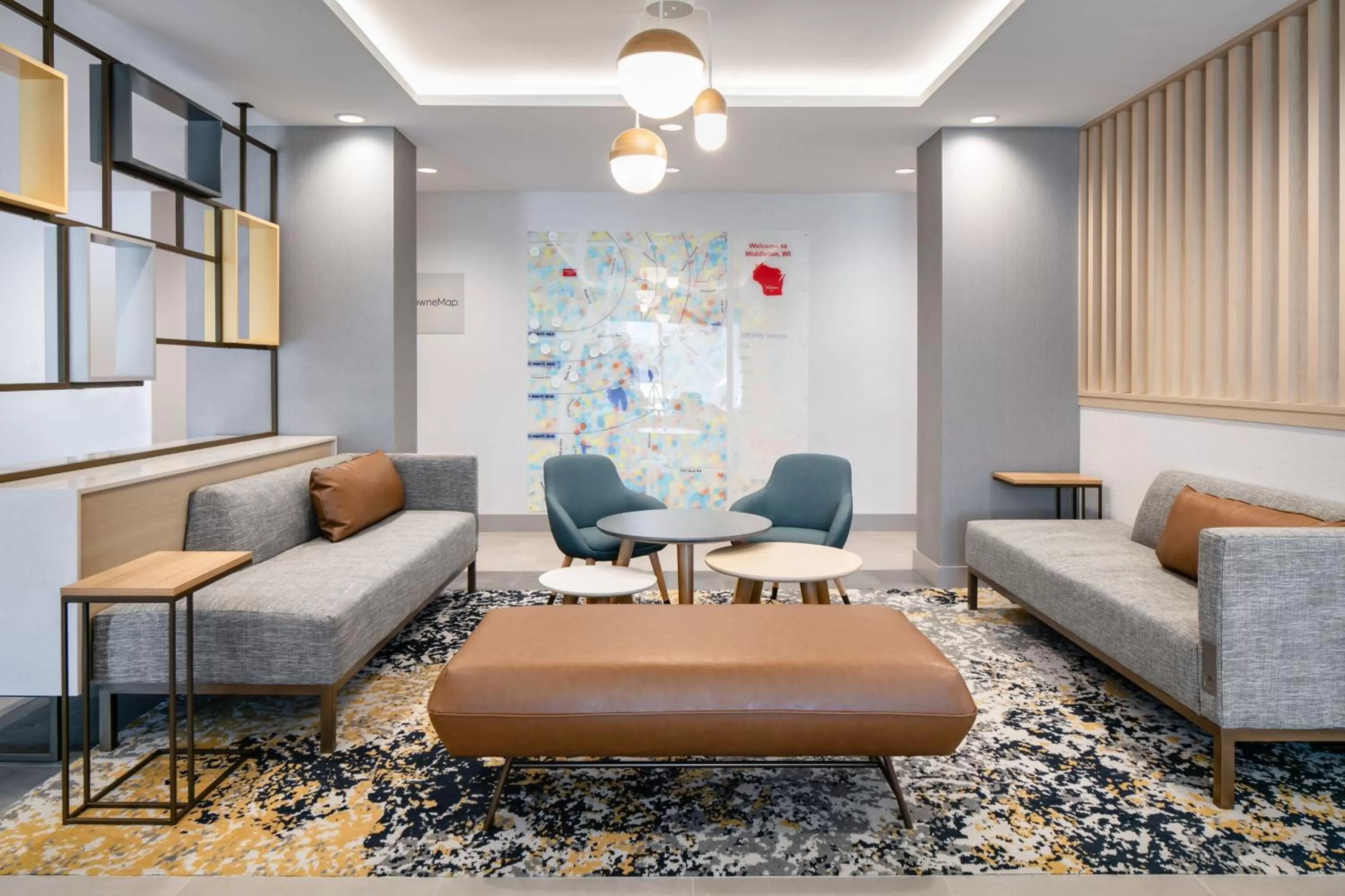 Lobby or reception in TownePlace Suites by Marriott Madison West, Middleton