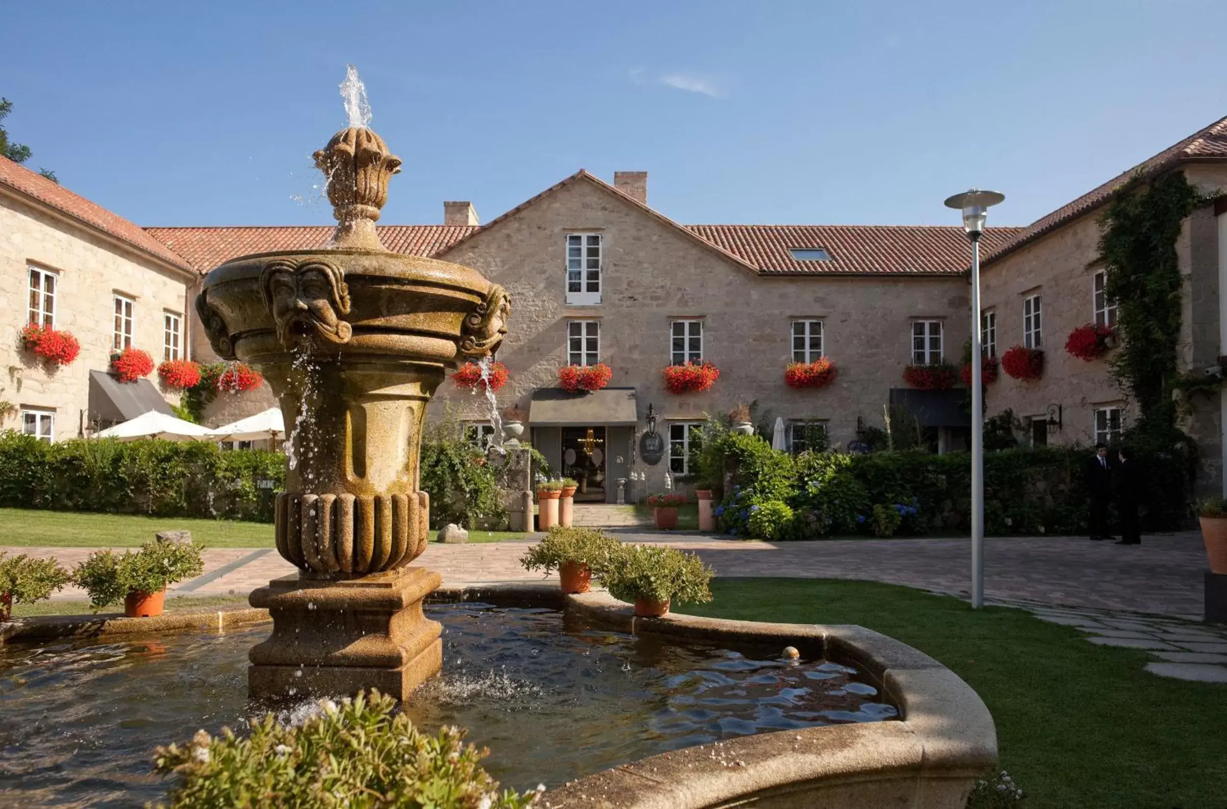 Garden, Property Building in A Quinta Da Auga Hotel Spa Relais & Chateaux
