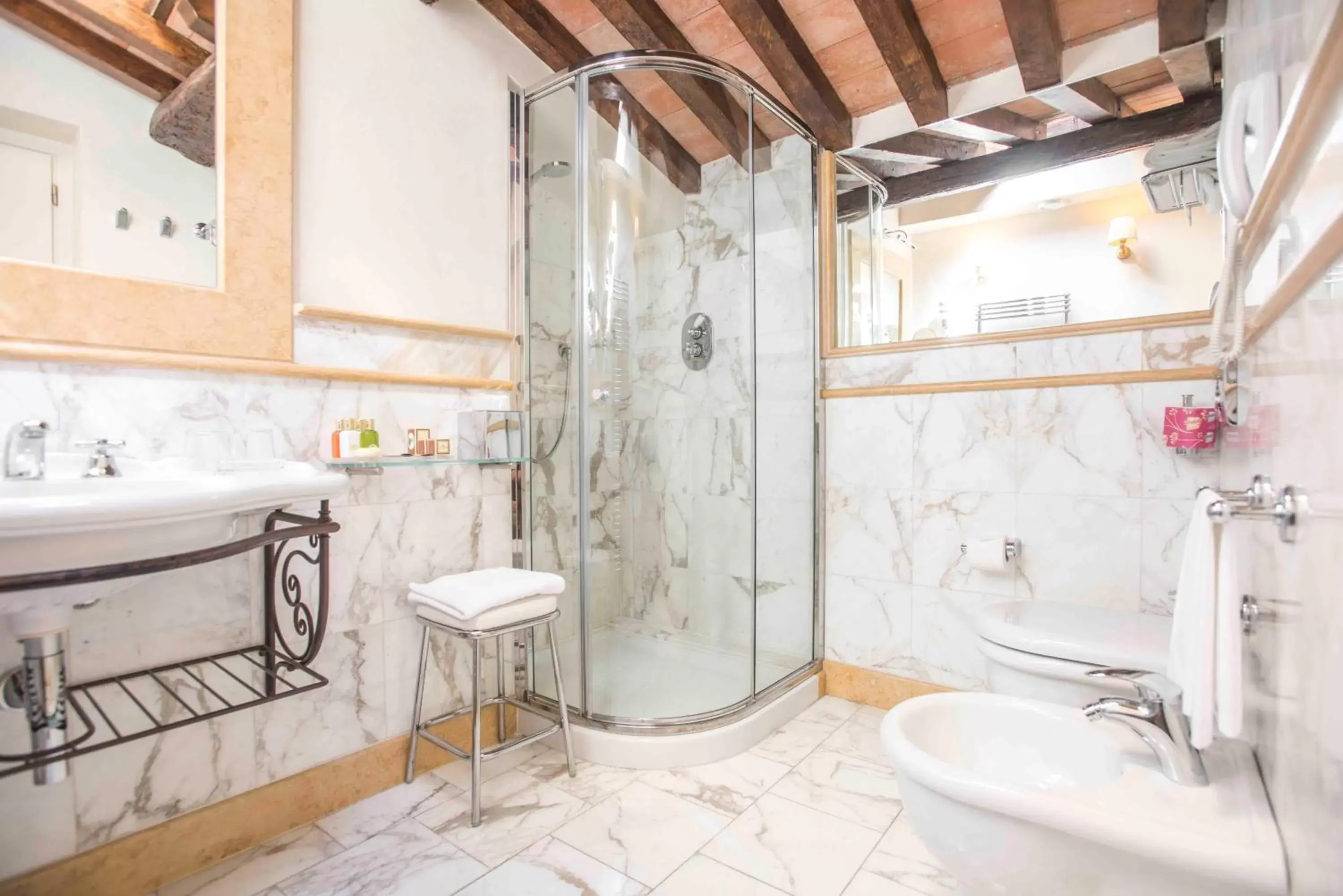 Shower, Bathroom in Golden Tower Hotel & Spa