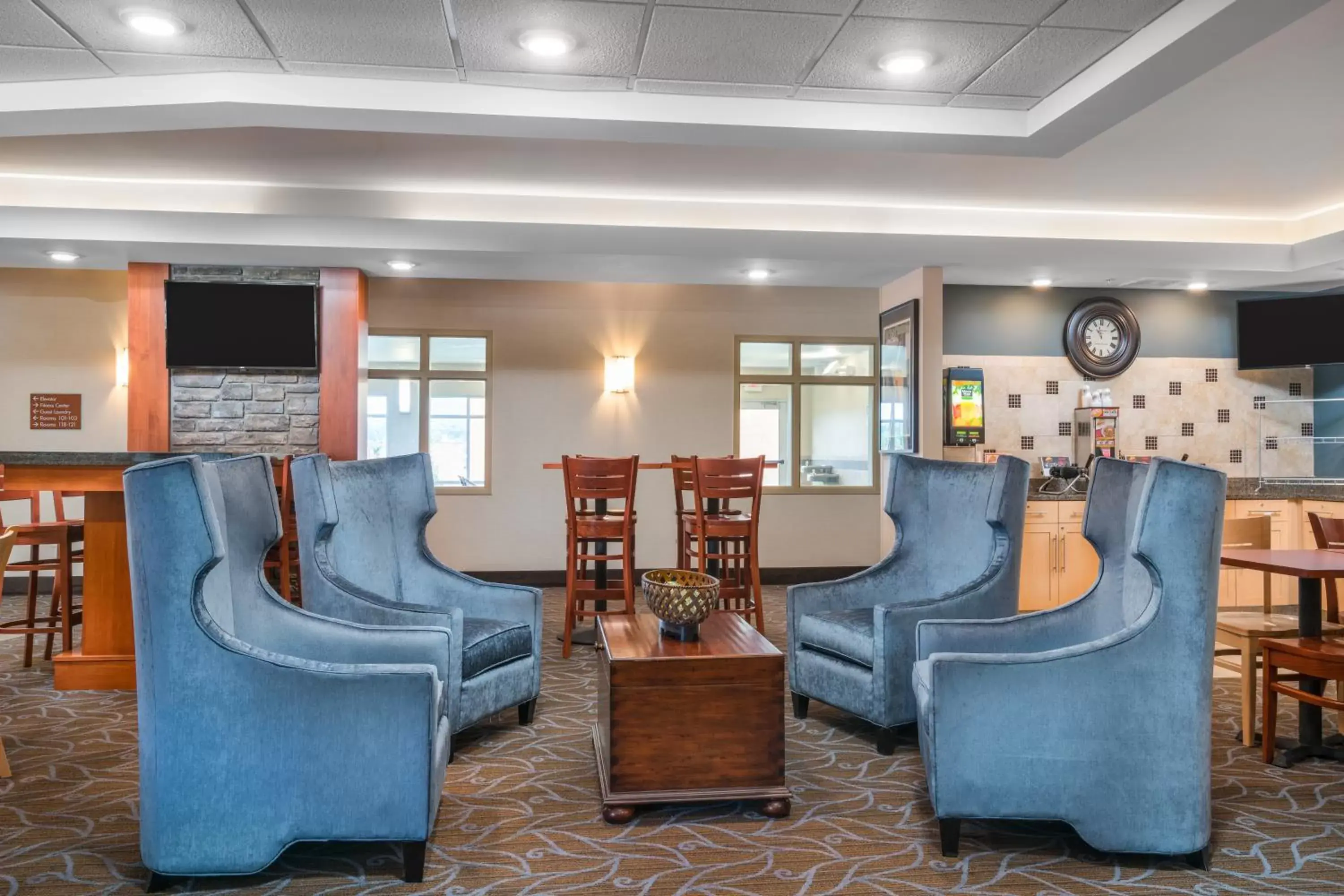 Library, Seating Area in AmericInn by Wyndham Winona