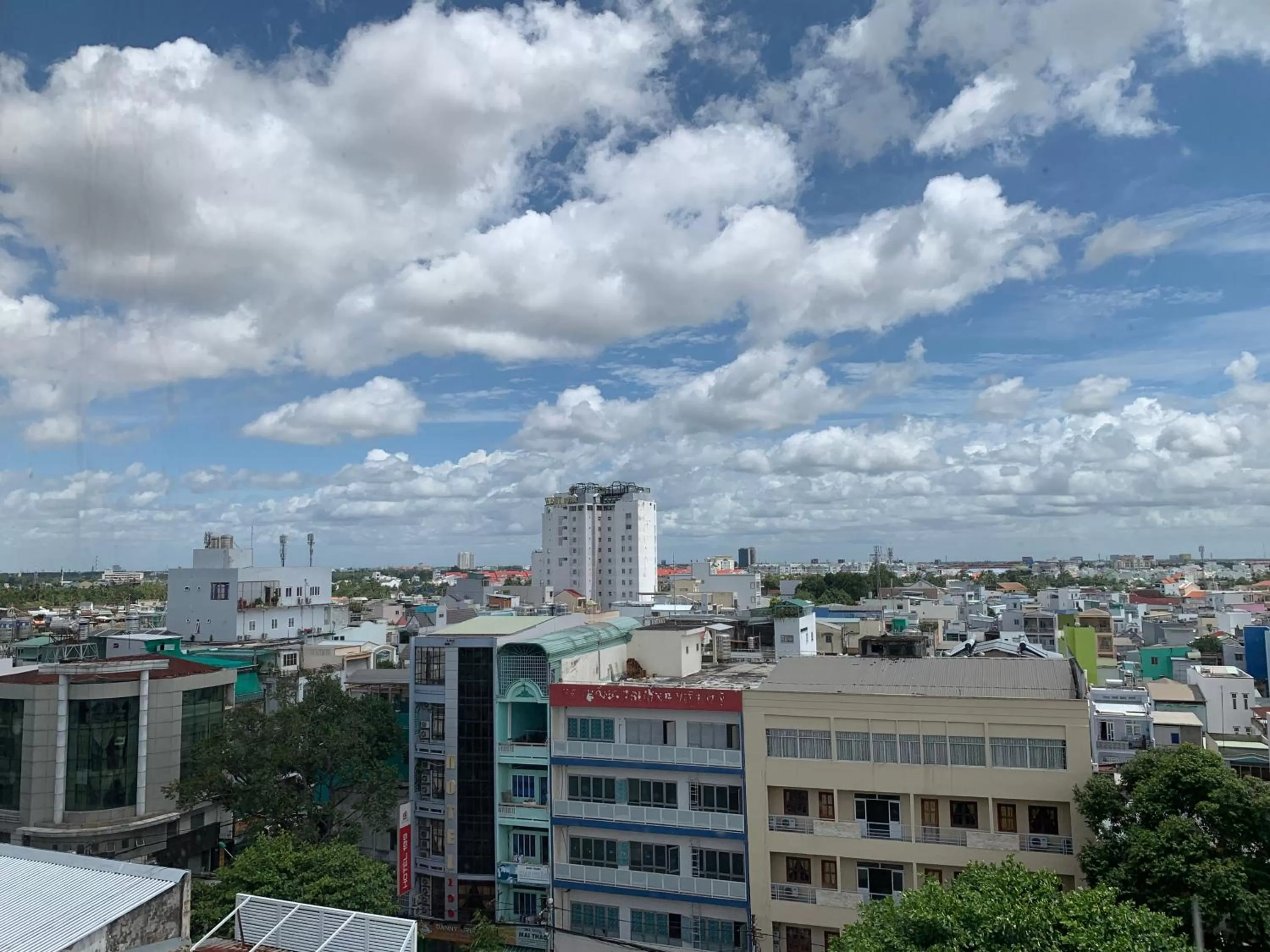 Street view in Hoang Hai Dang 1 Hotel