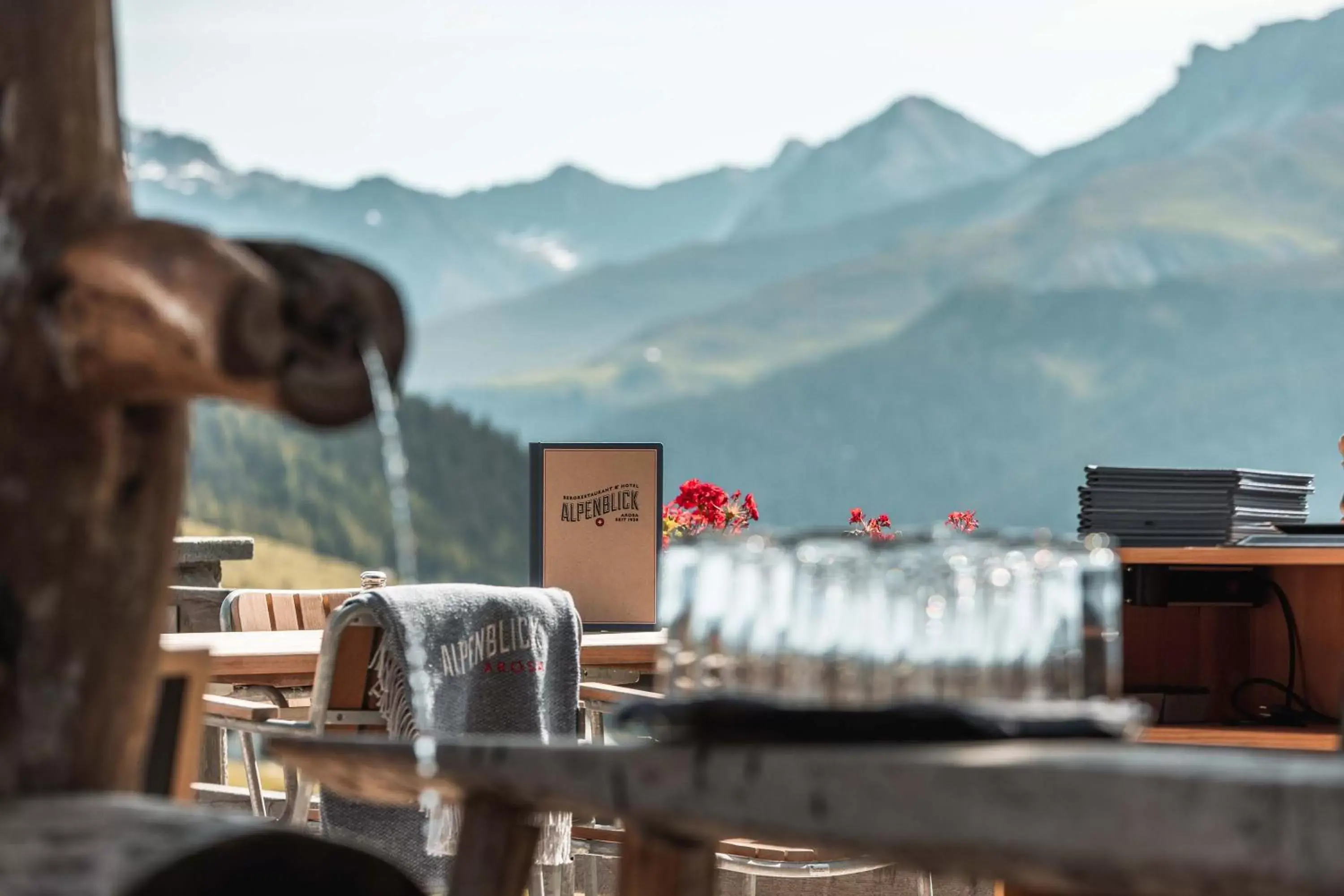 Mountain View in Alpenblick Bergrestaurant & Hotel