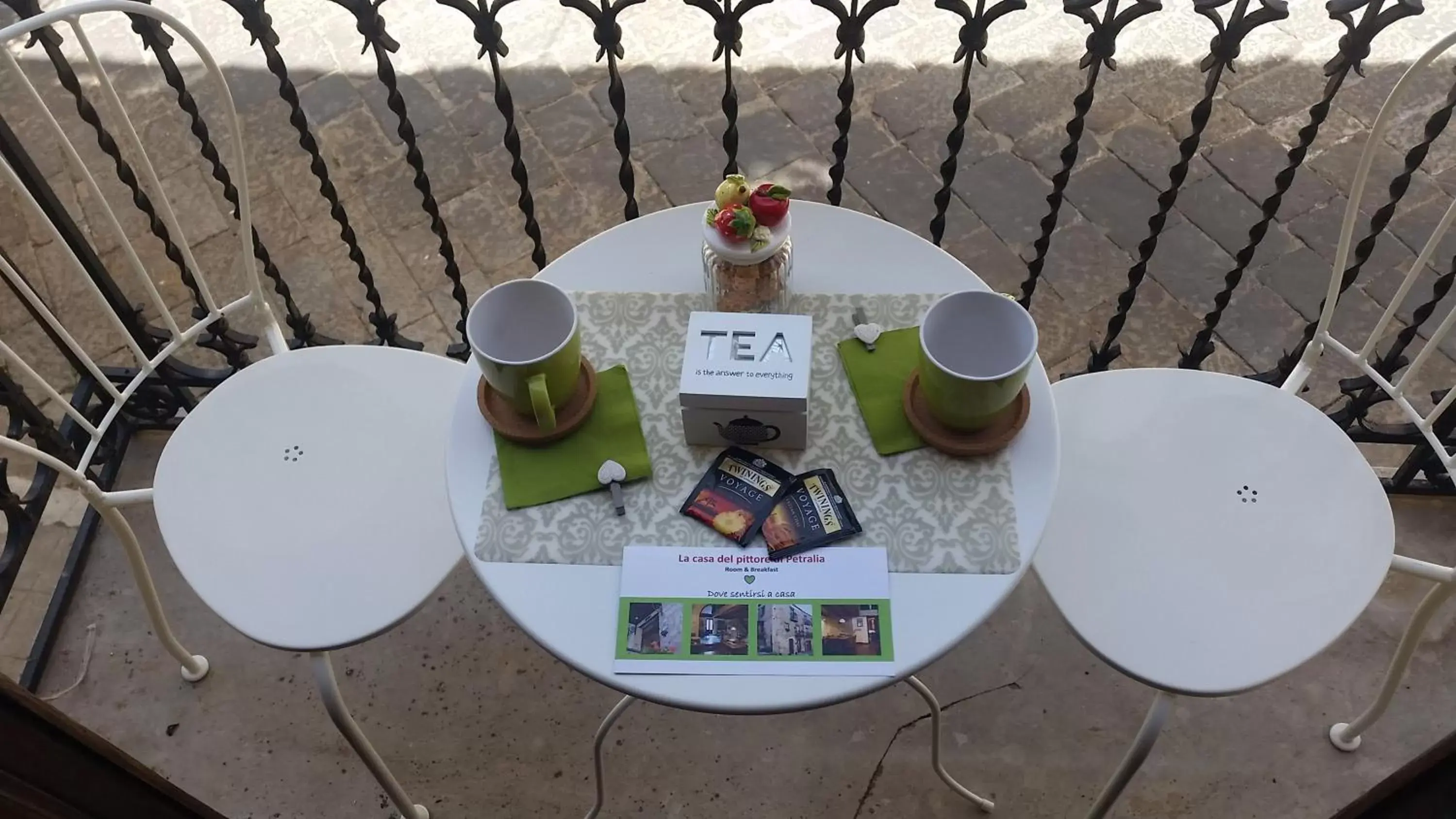 Balcony/Terrace in La Casa del Pittore di Petralia