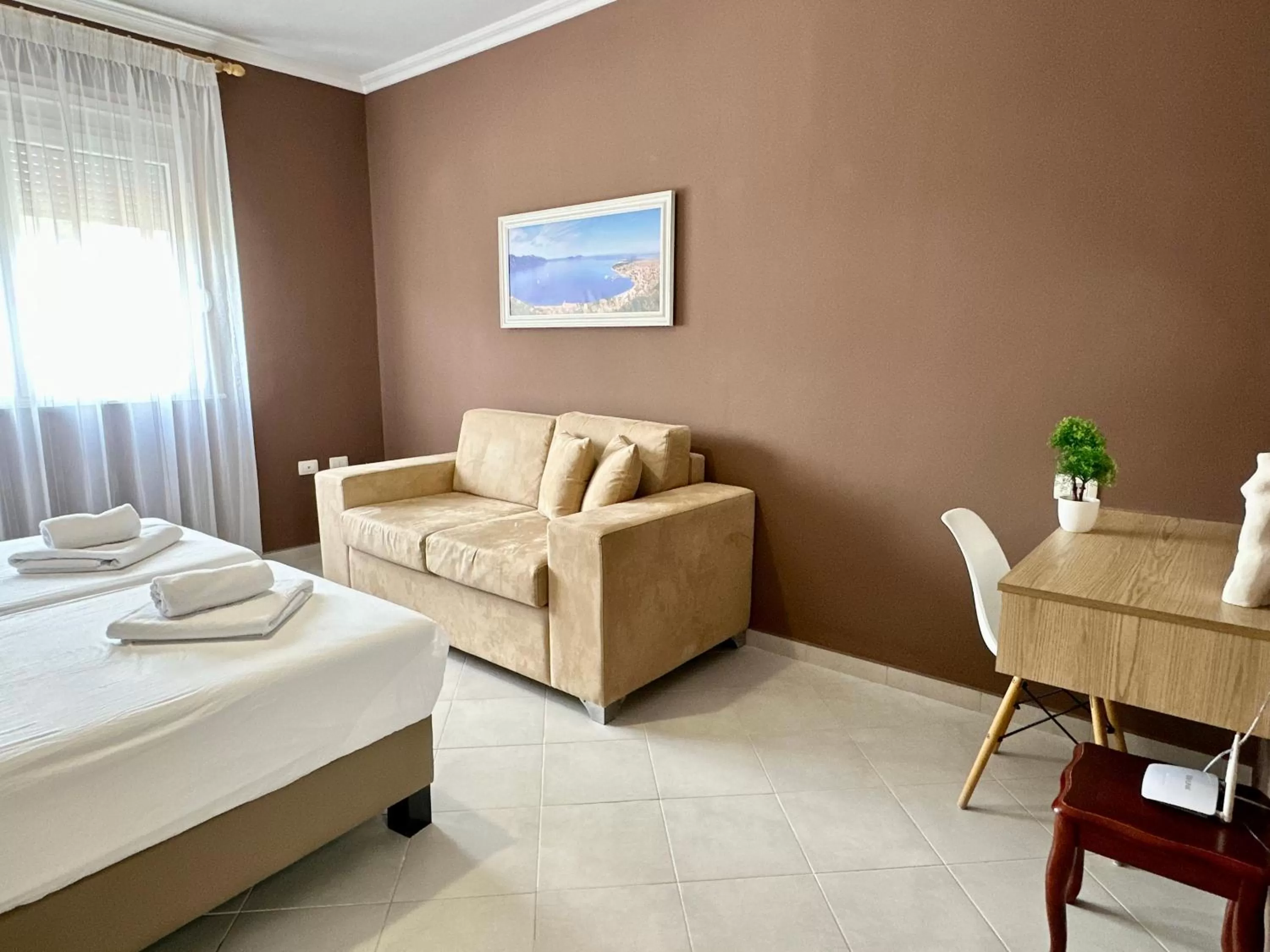 Bed in FAMILY SUITE RESIDENCE