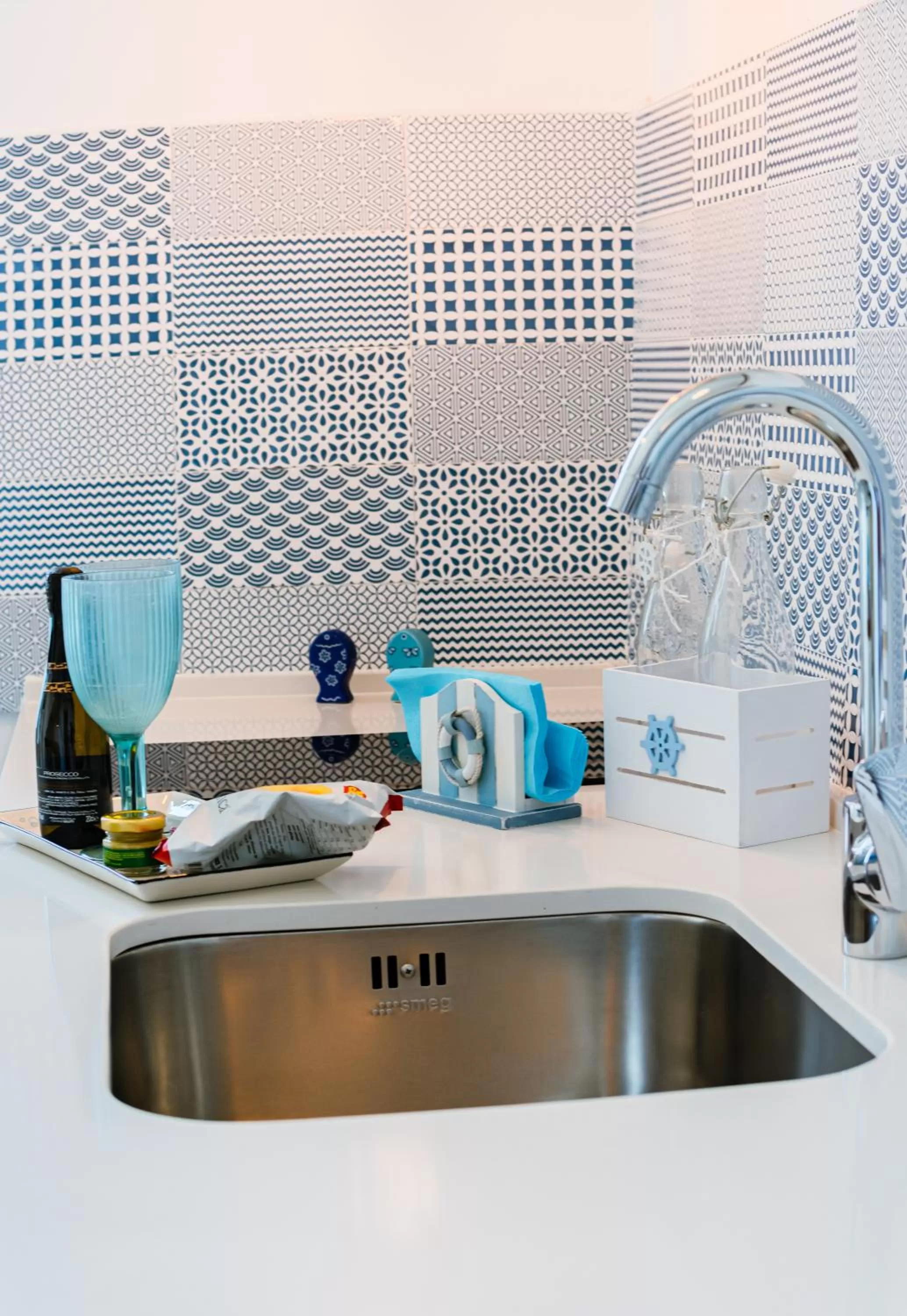 Kitchen/Kitchenette in Dimora Cavour