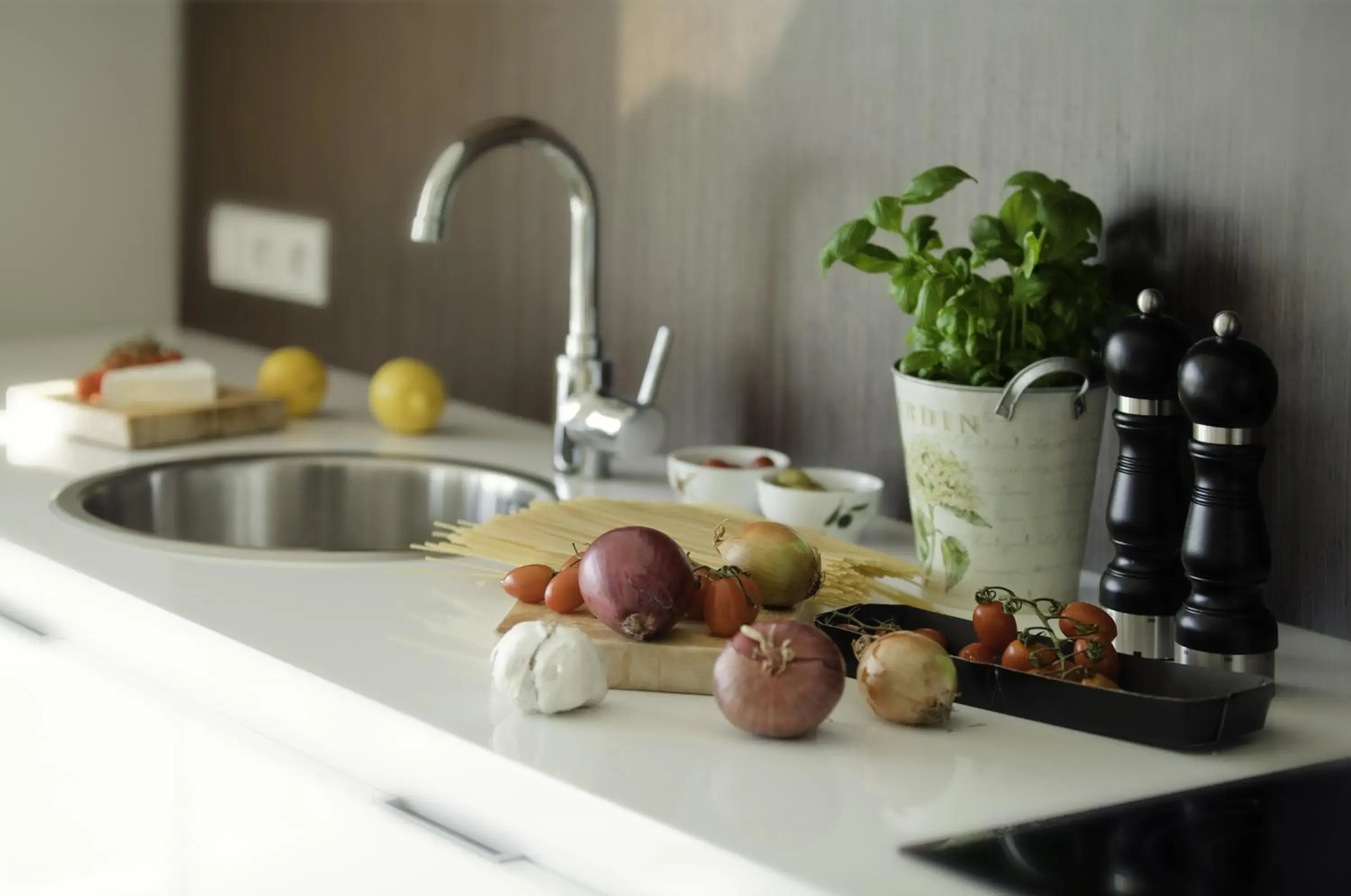 Kitchen or kitchenette in Platinum Residence