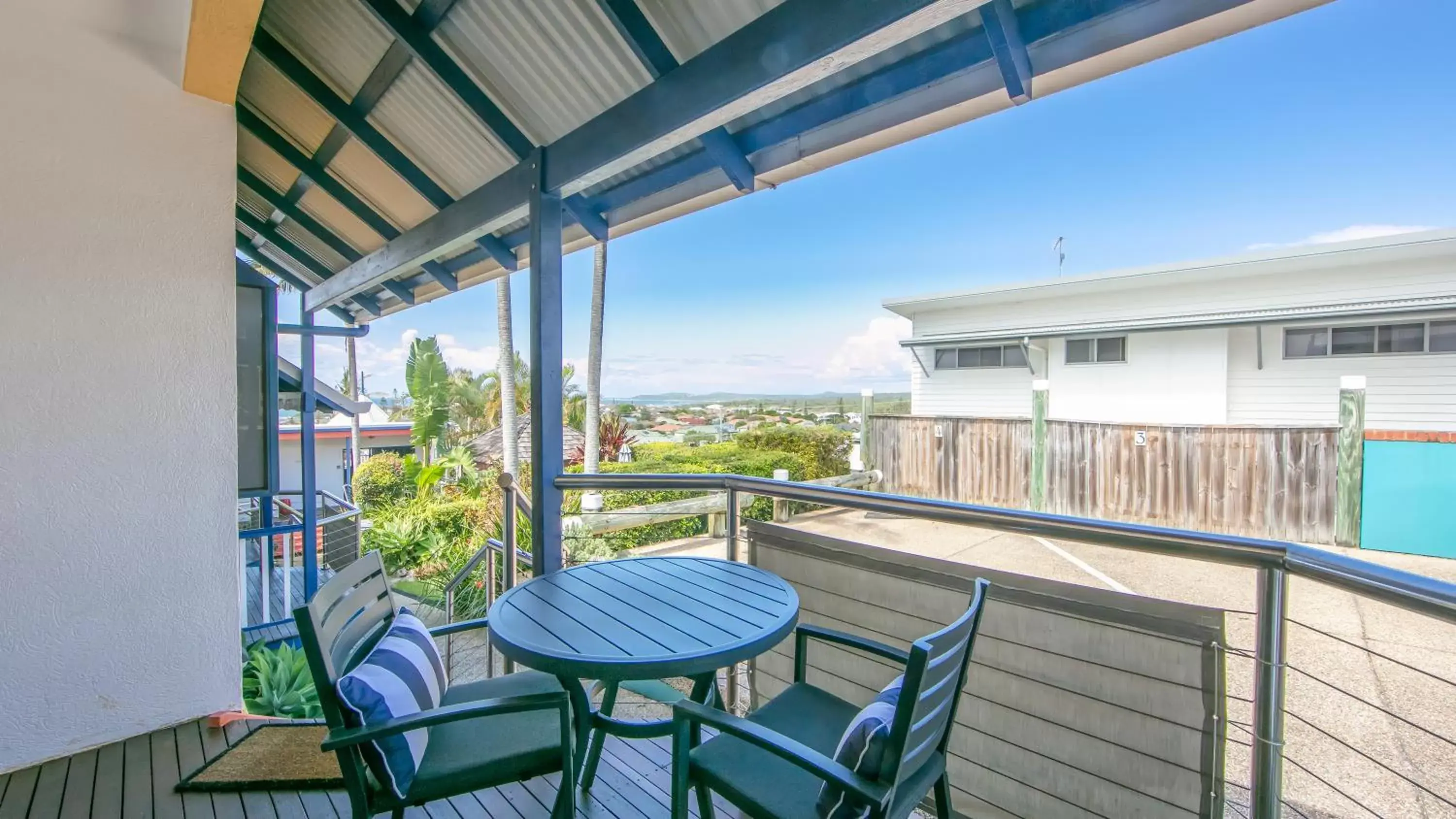 View (from property/room), Balcony/Terrace in Coast Yamba - Adults Only