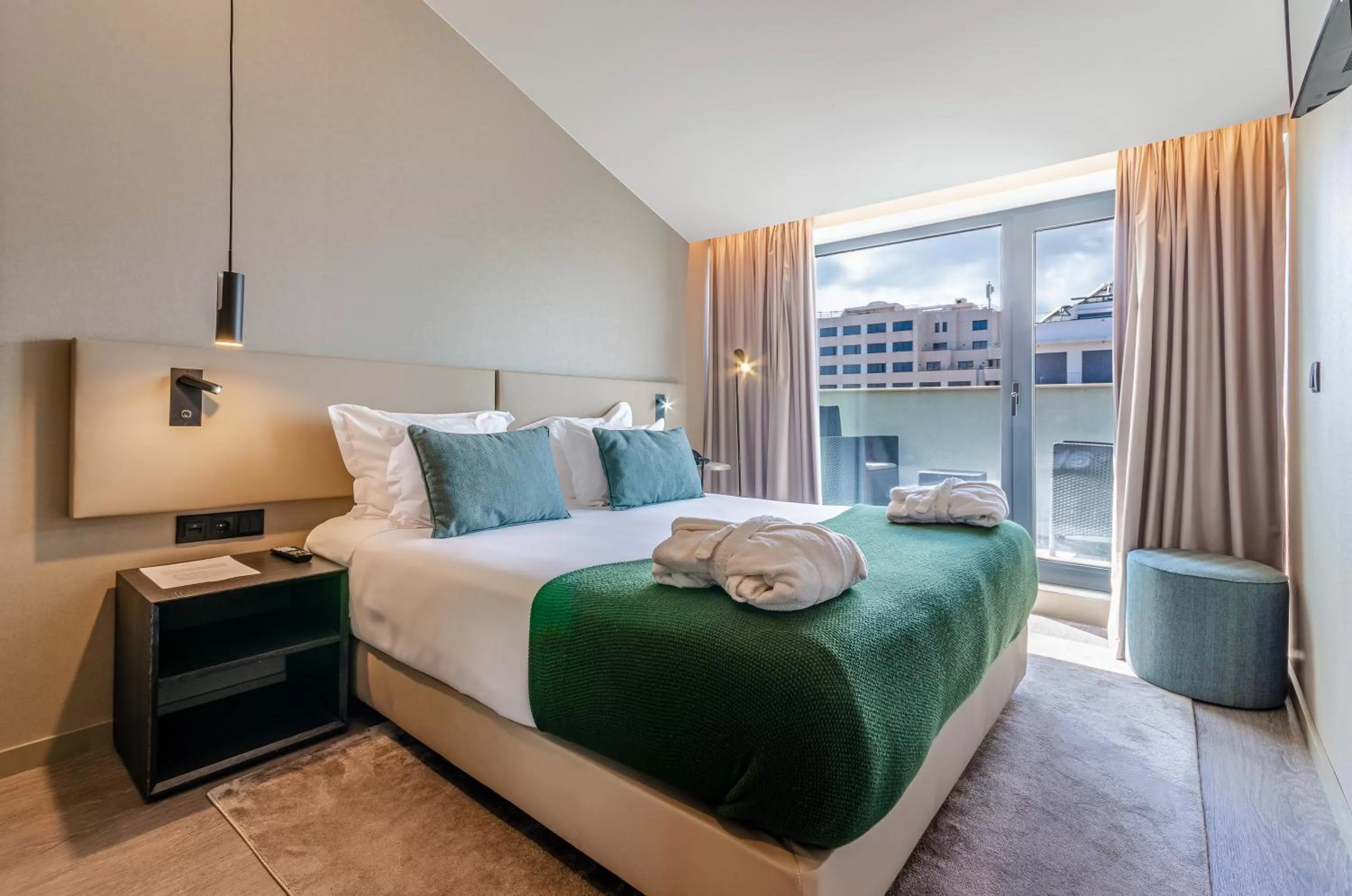 Bed in OMID Saldanha Hotel