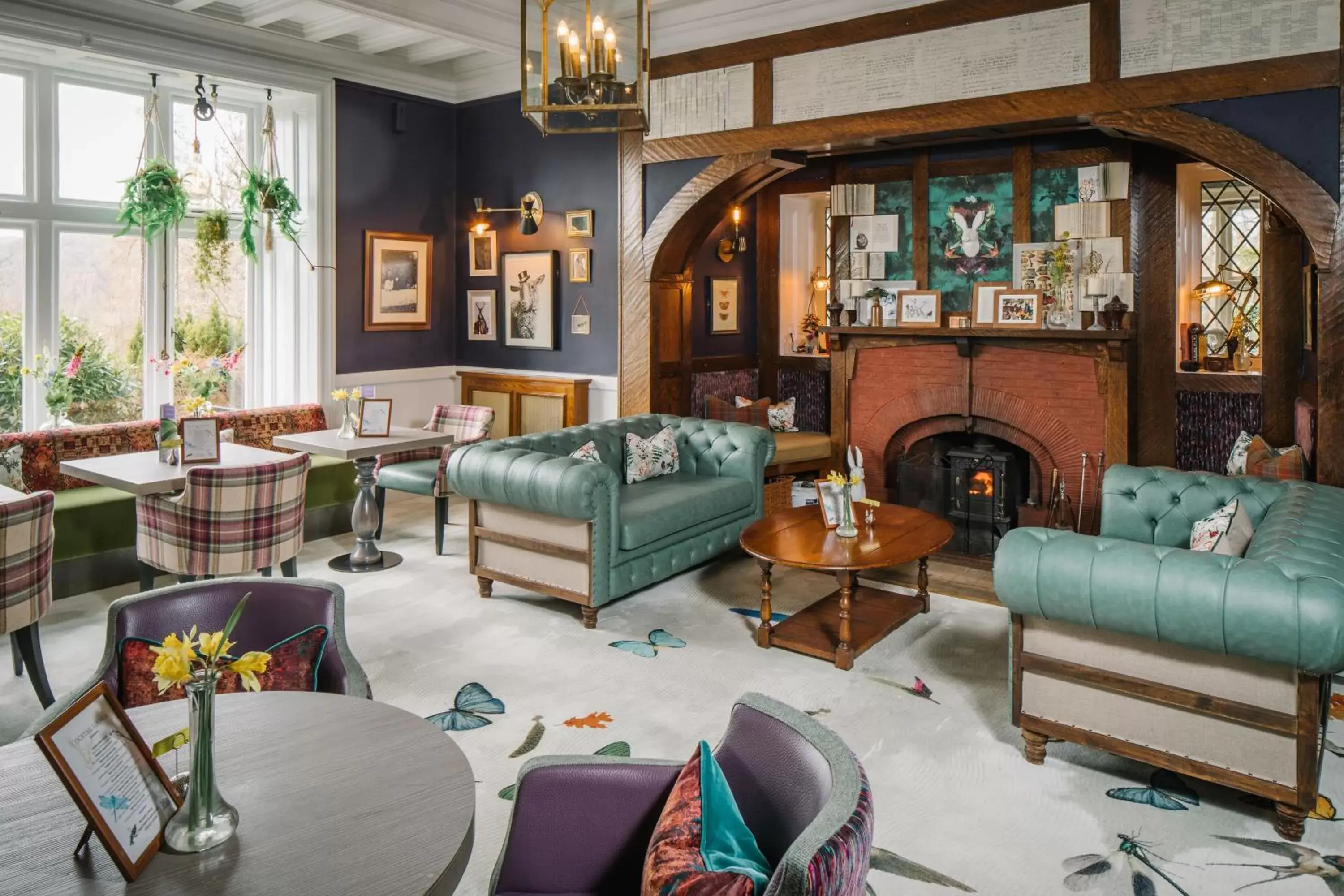 Lounge or bar in Lindeth Howe Lounge or bar in Lindeth Howe