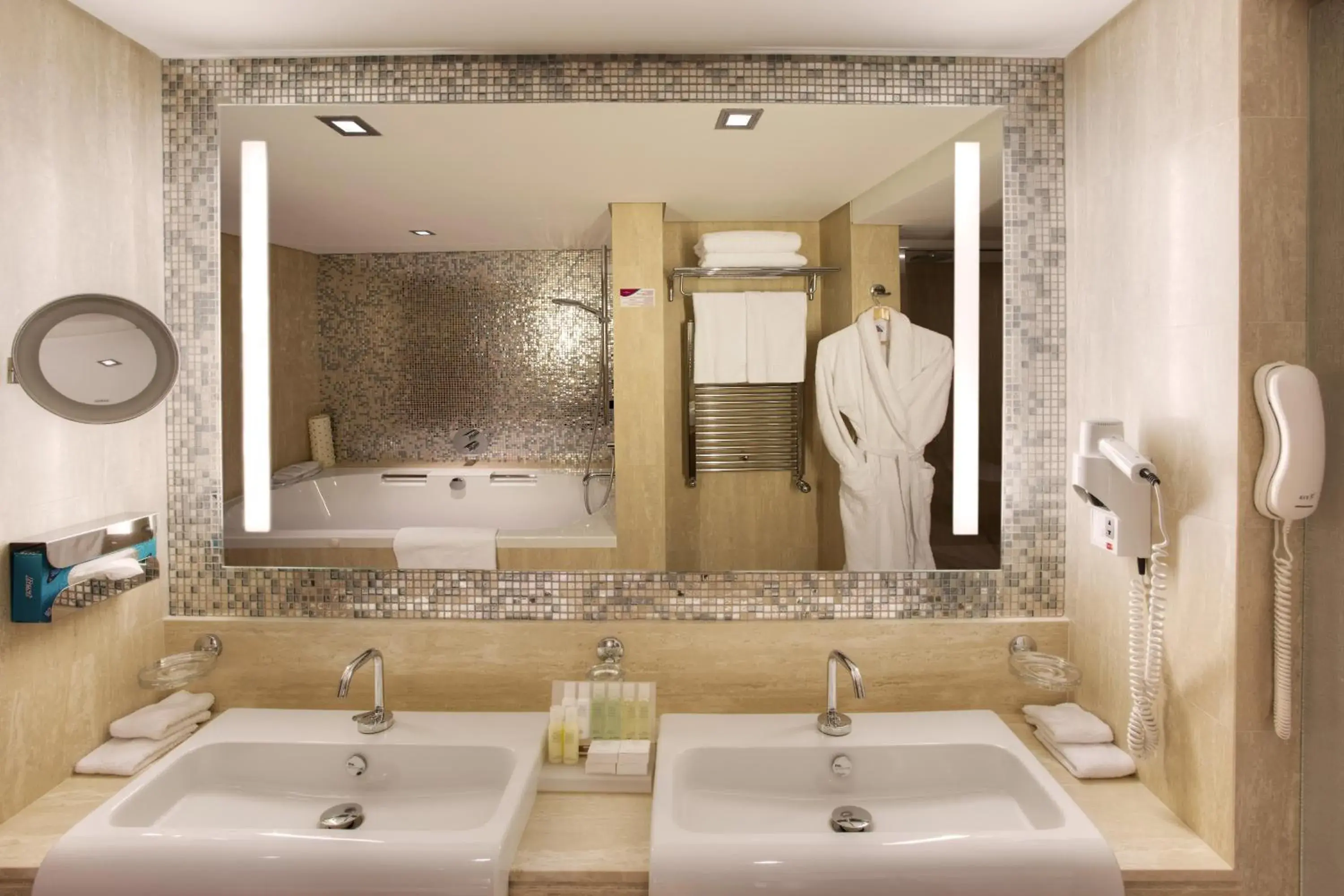 Bathroom in Crowne Plaza Bucharest, an IHG Hotel