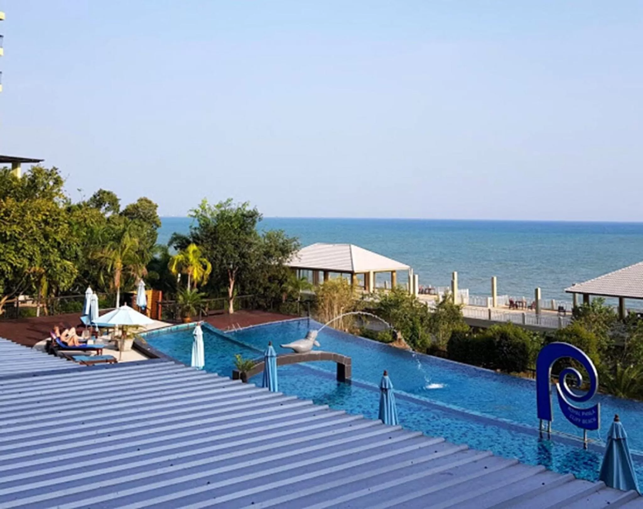 Swimming pool in Royal Phala Cliff Beach Resort
