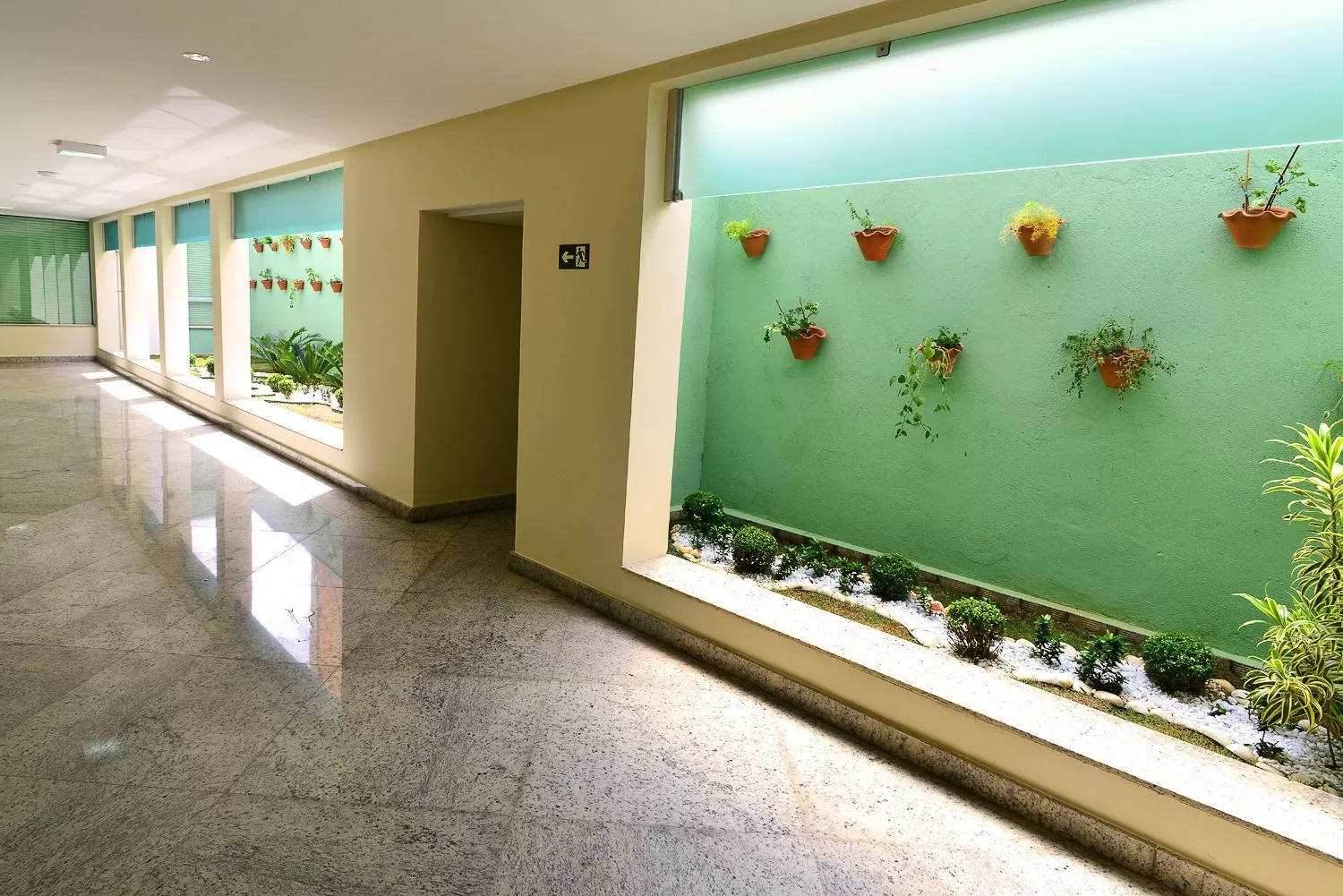 Decorative detail in Domus Hotel Cidade Nobre - Ipatinga