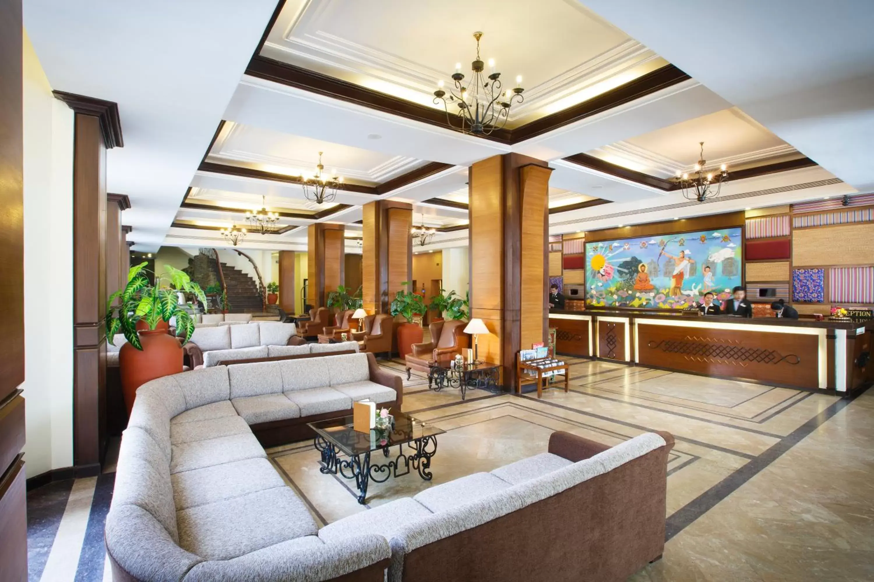 Lobby or reception, Lobby/Reception in Royal Singi Hotel