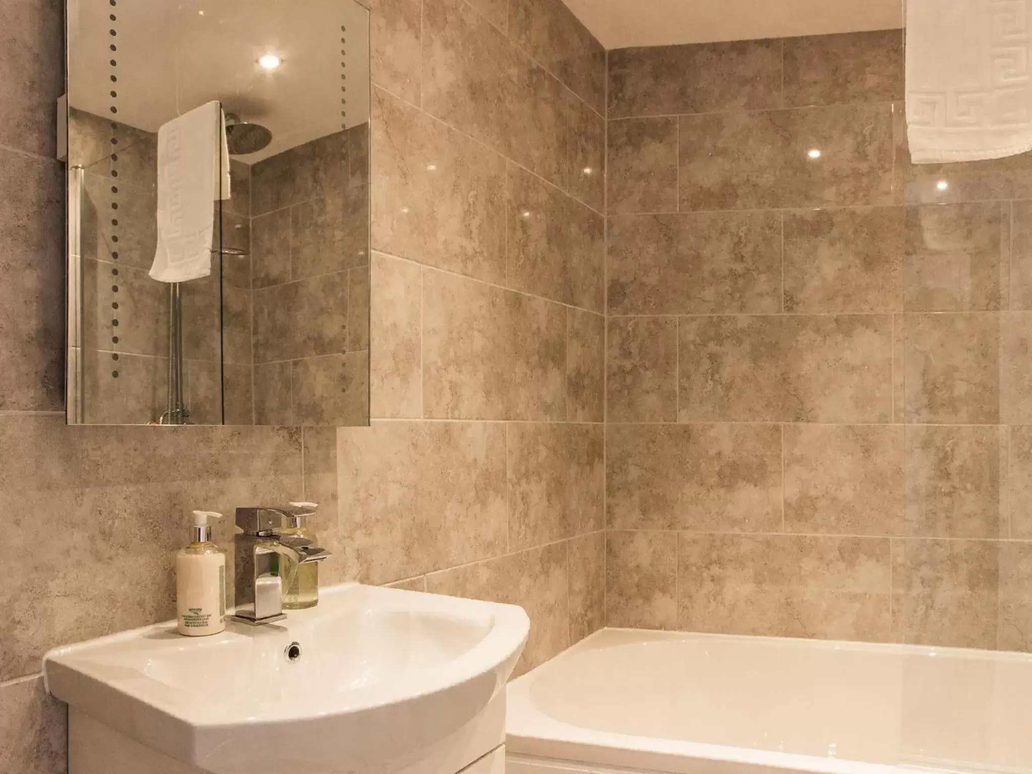 Shower, Bathroom in White Lion Hotel