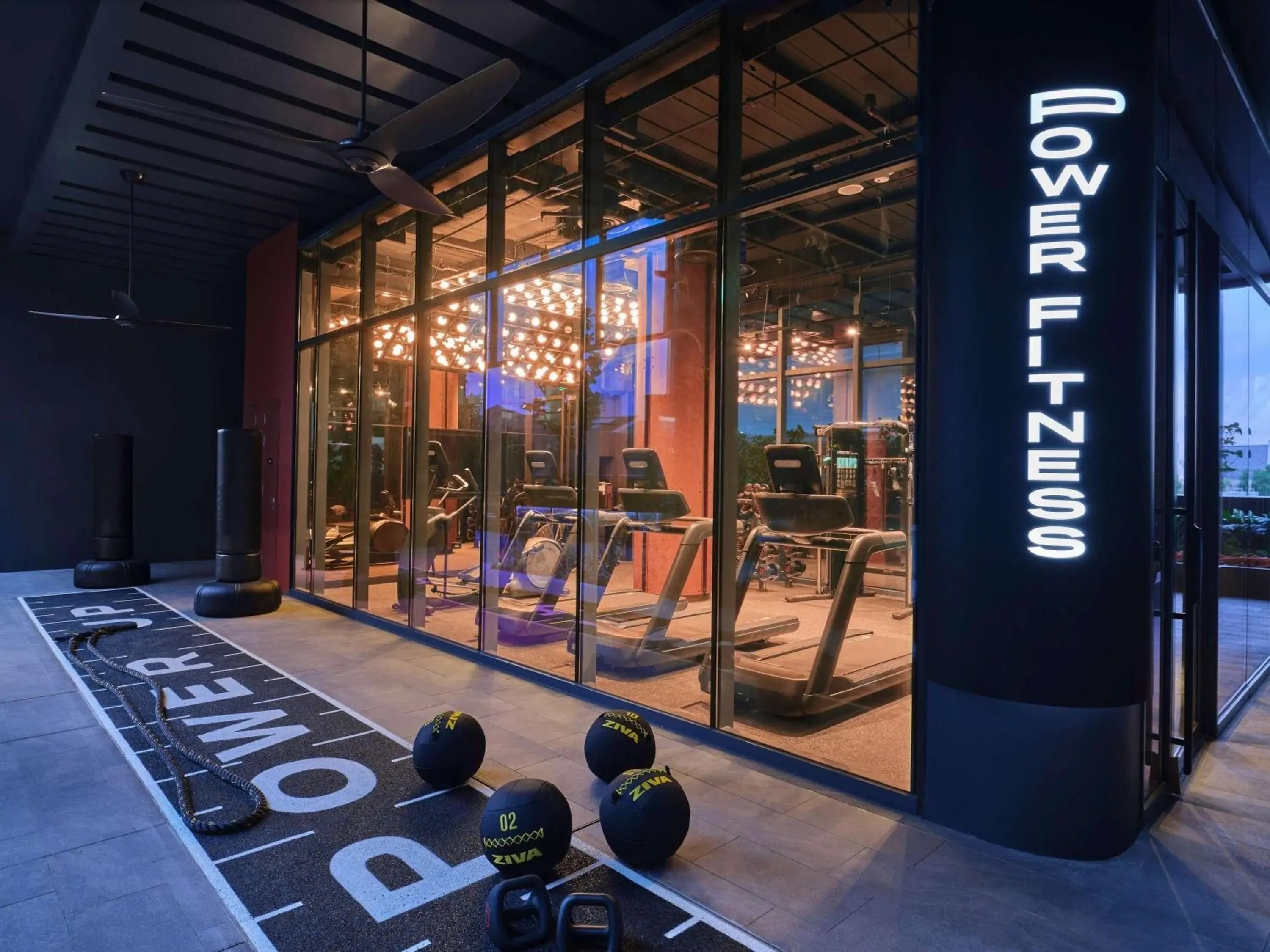 Fitness centre/facilities in Pullman Singapore Hill Street