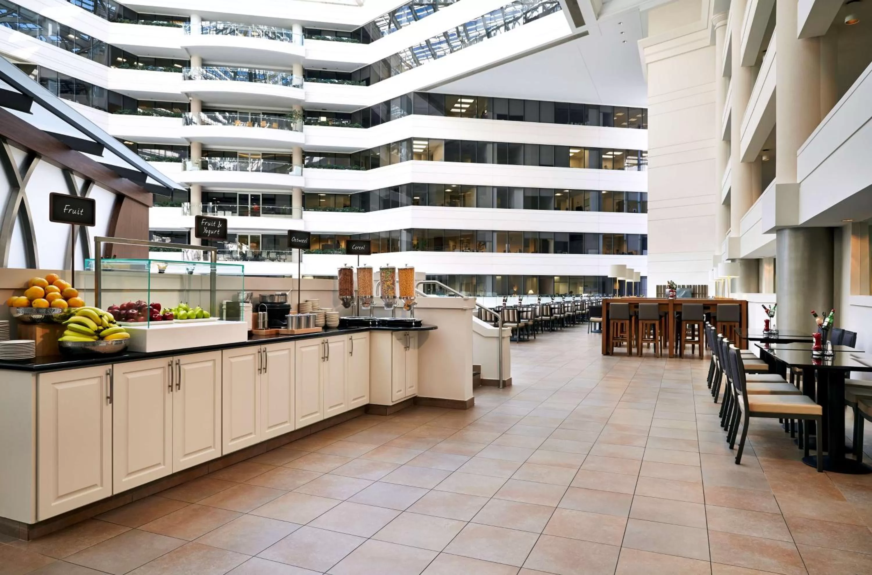 Breakfast in Embassy Suites by Hilton Washington DC Chevy Chase Pavilion