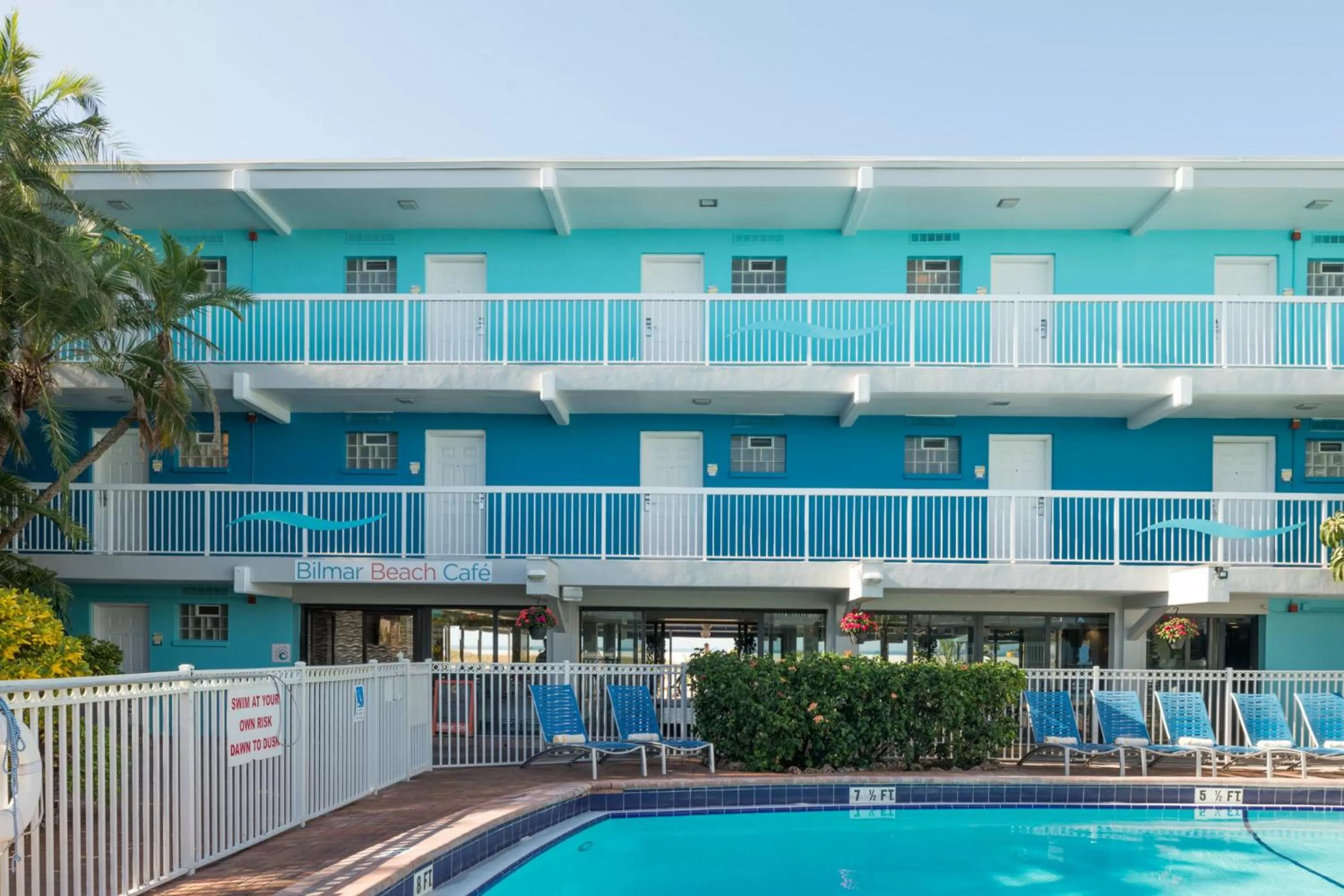 Property building in Bilmar Beach Resort