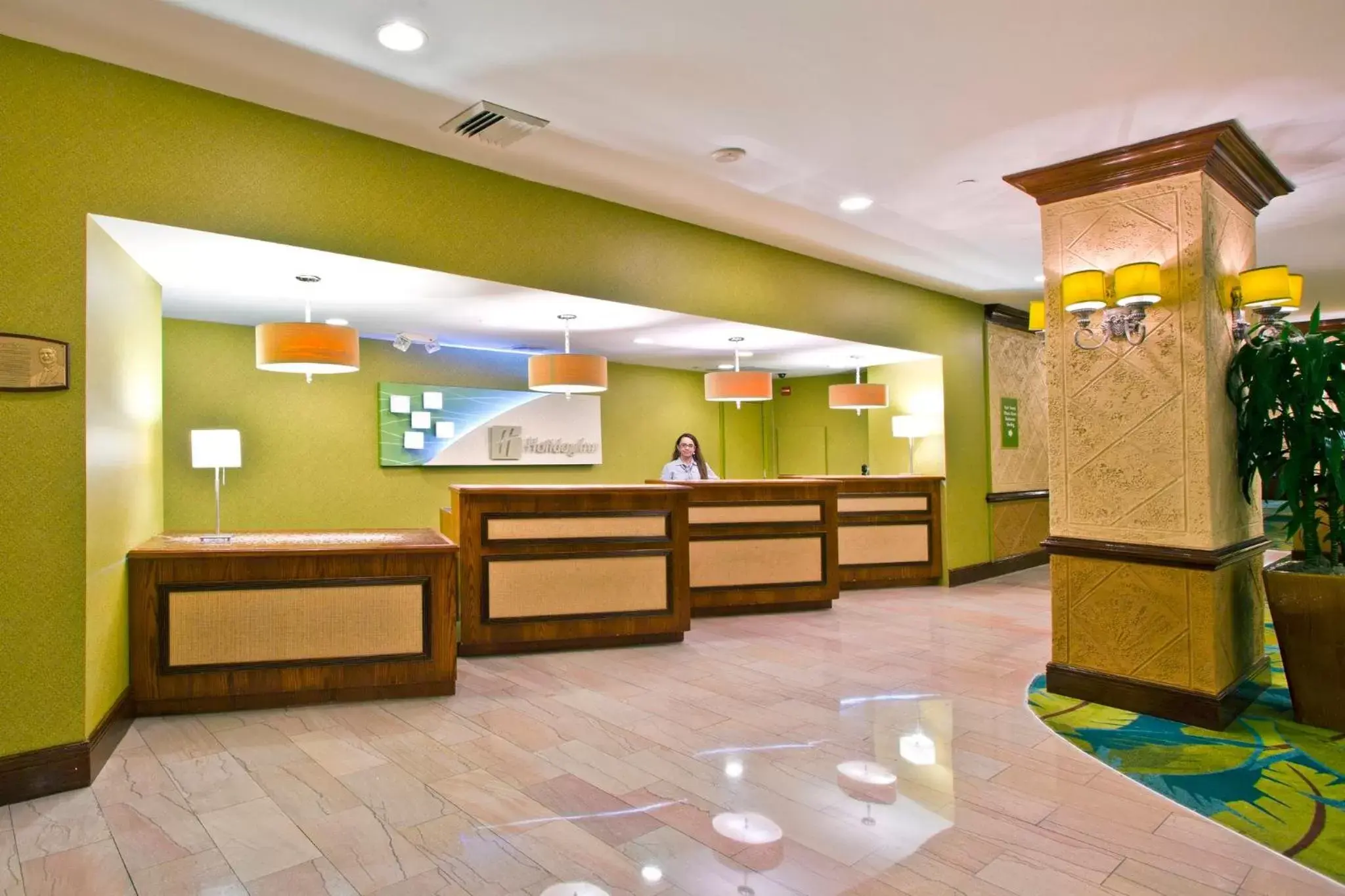 Lobby or reception, Lobby/Reception in Holiday Inn Miami Beach-Oceanfront, an IHG Hotel
