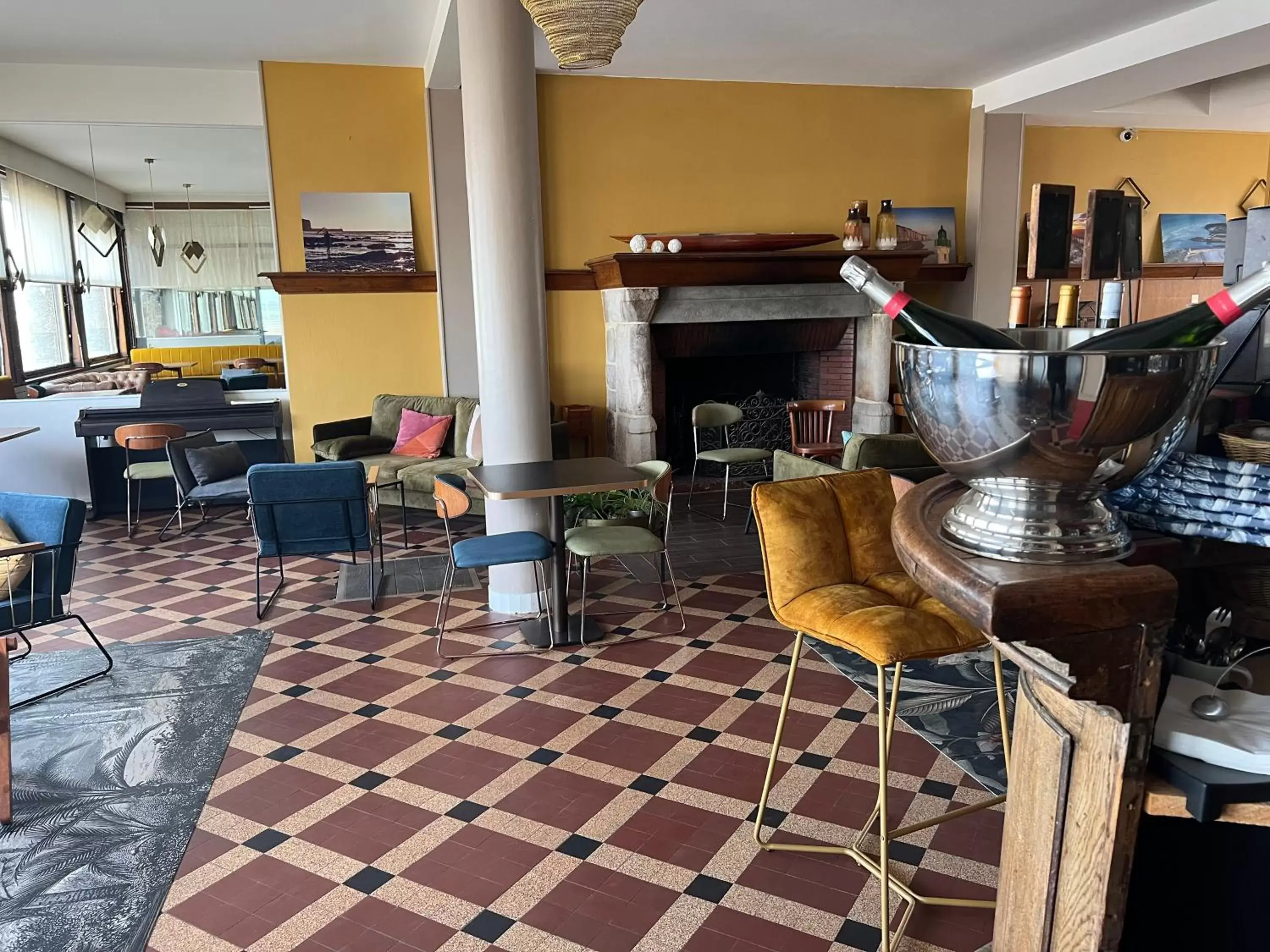 Lounge/Bar in La Maison Des Galets sur le front de mer