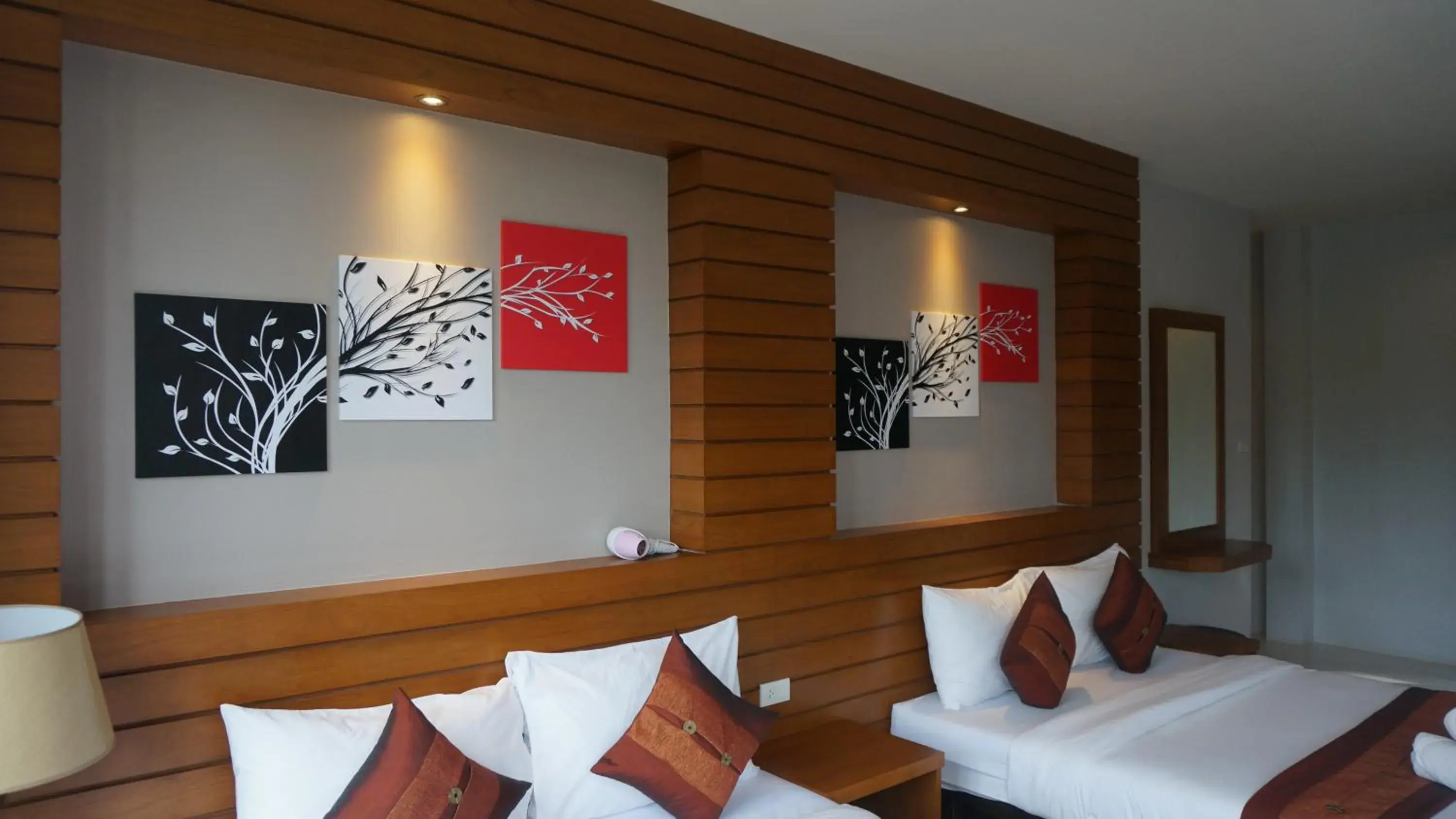 Decorative detail, Bed in Lanta Intanin Resort - SHA Extra Plus
