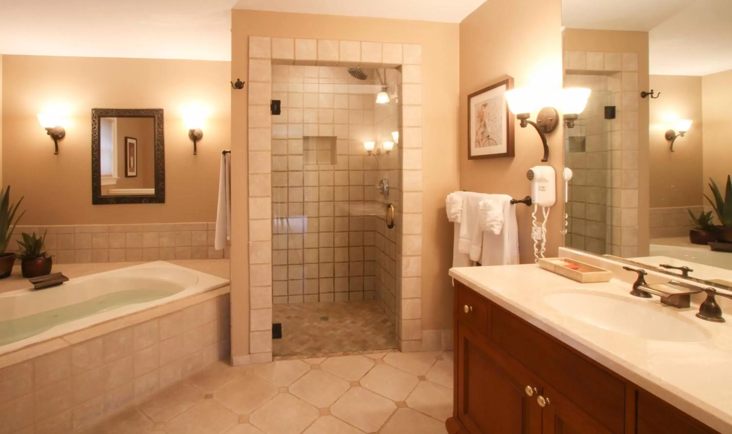 Shower, Bathroom in Joseph Ambler Inn