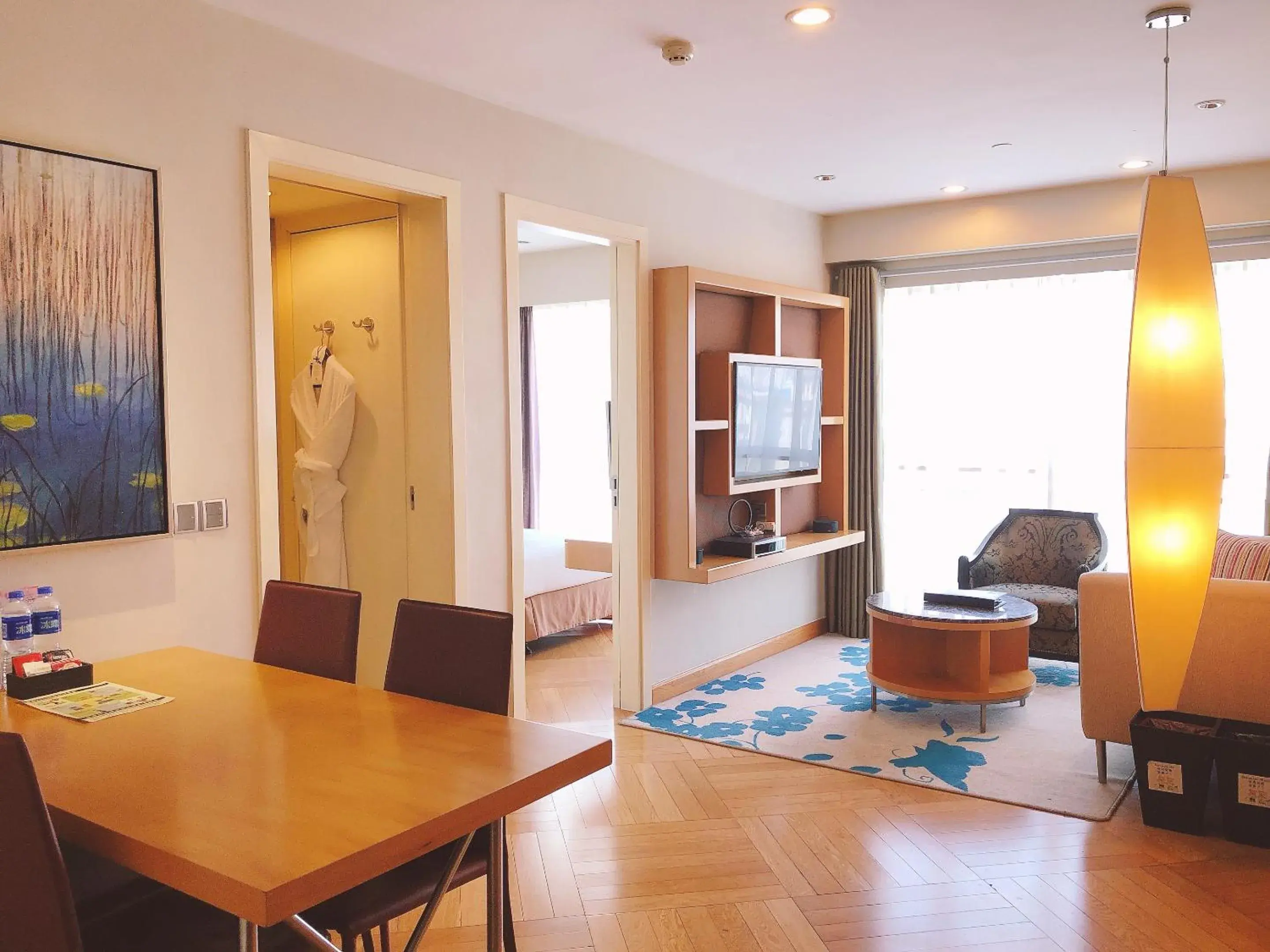 Living room, Dining Area in Ascott Guangzhou