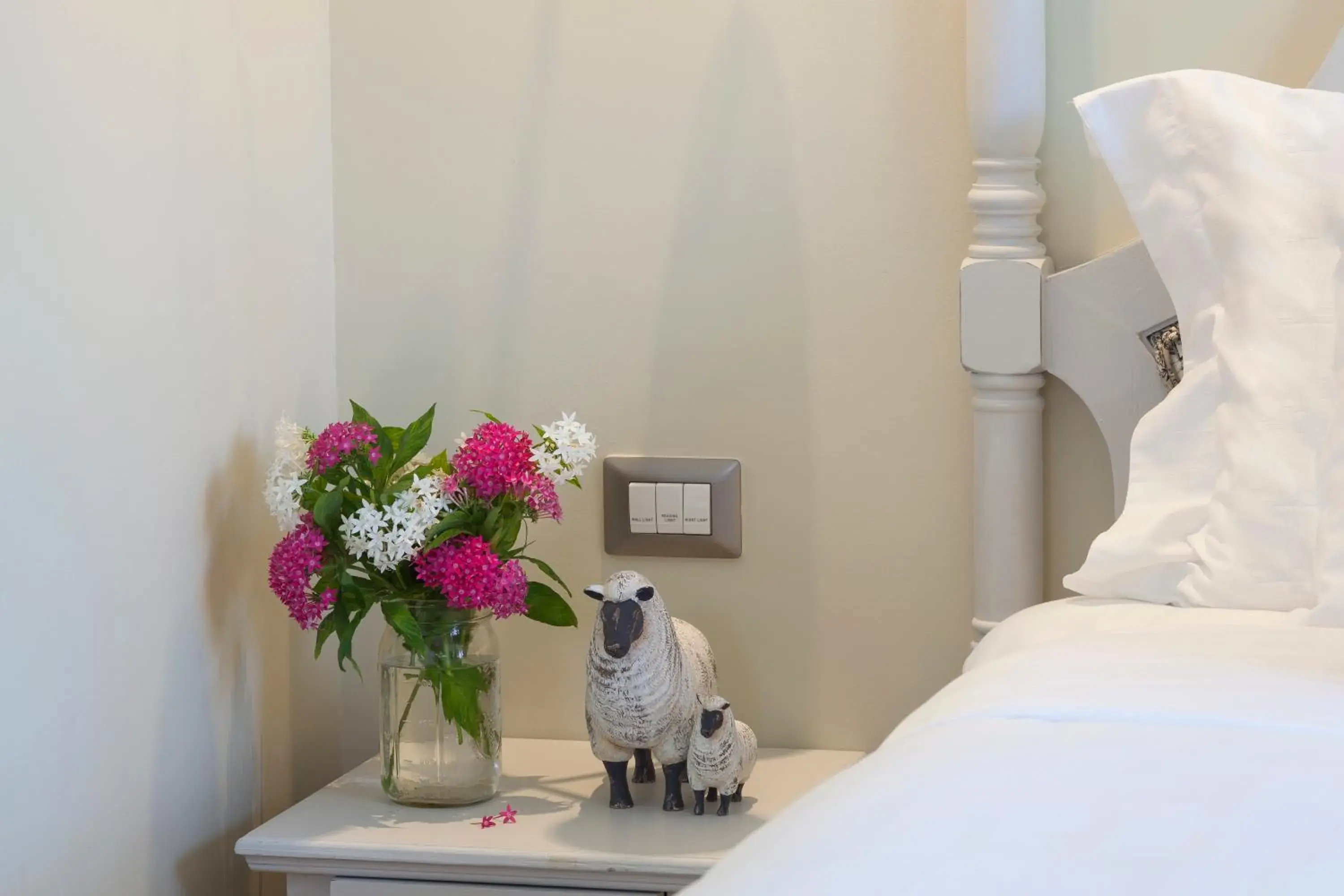 Decorative detail, Bed in U Khao Yai Decorative detail, Bed in U Khao Yai