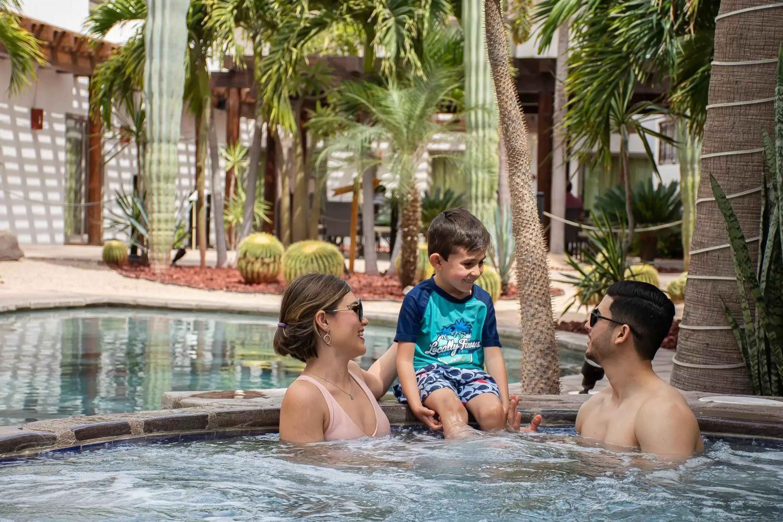 Swimming pool, Children in Hotel Santa Fe Loreto by Villa Group