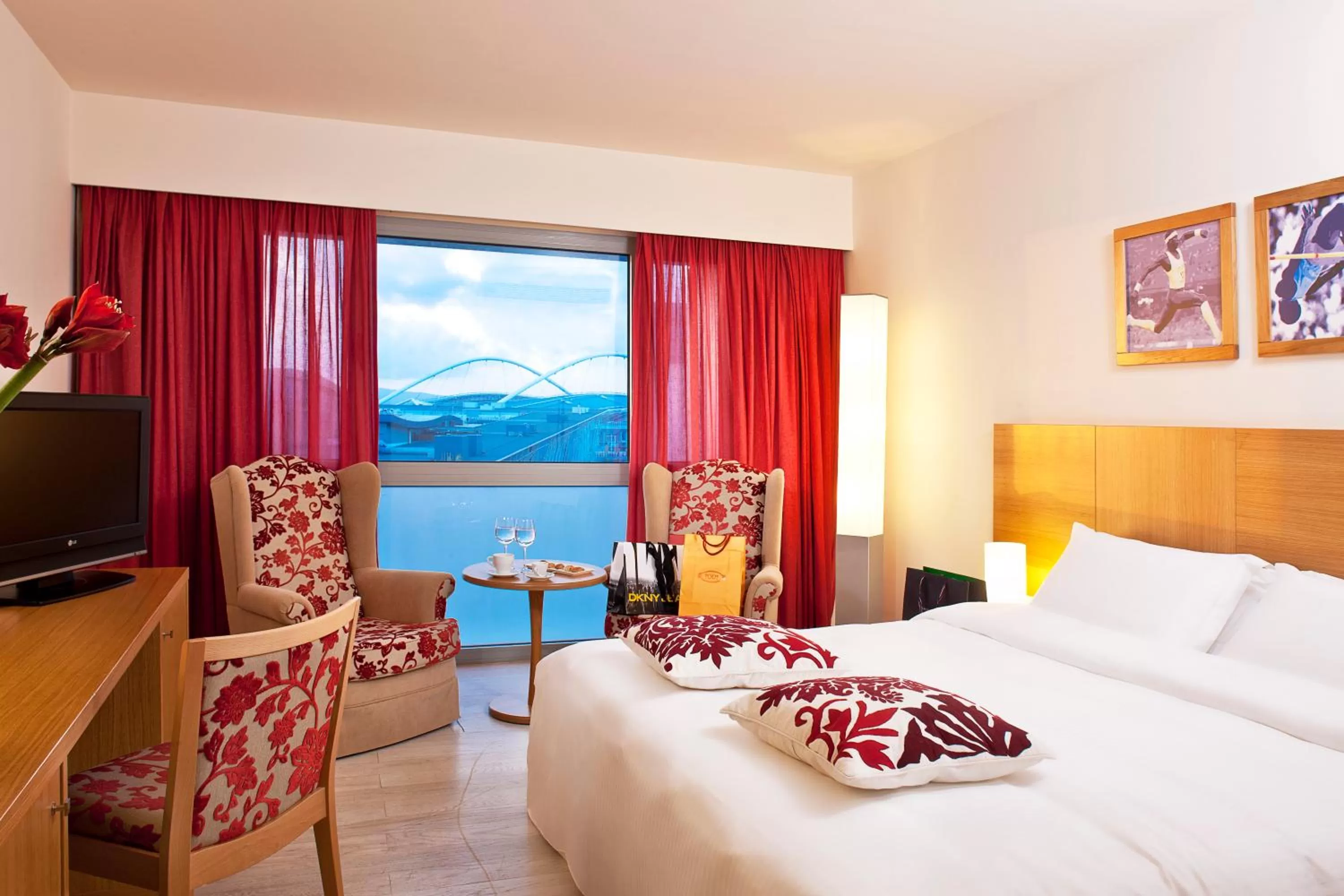 Bed in Civitel Olympic