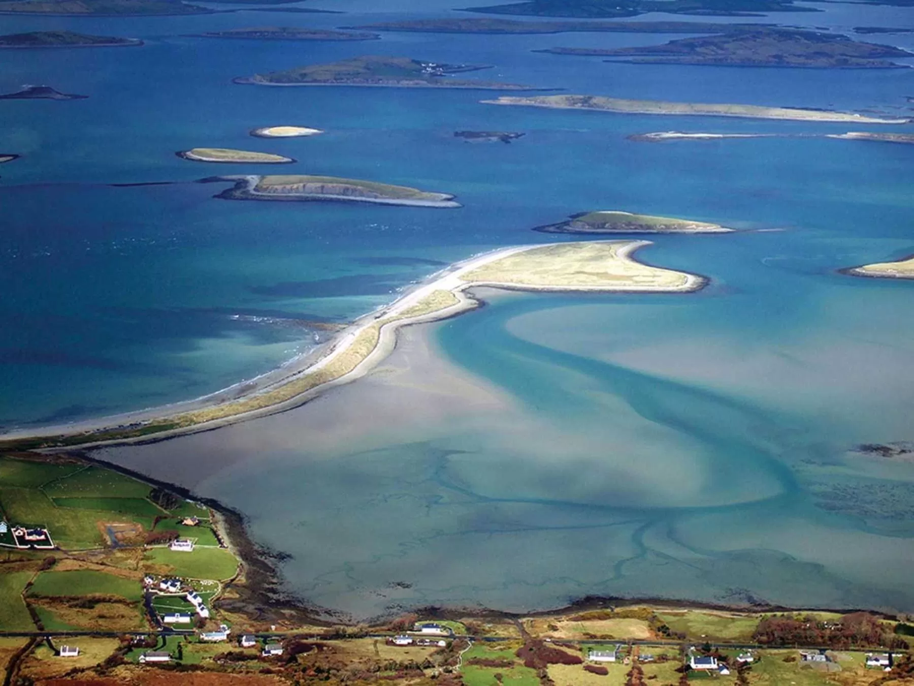 Natural landscape in Carrabaun House