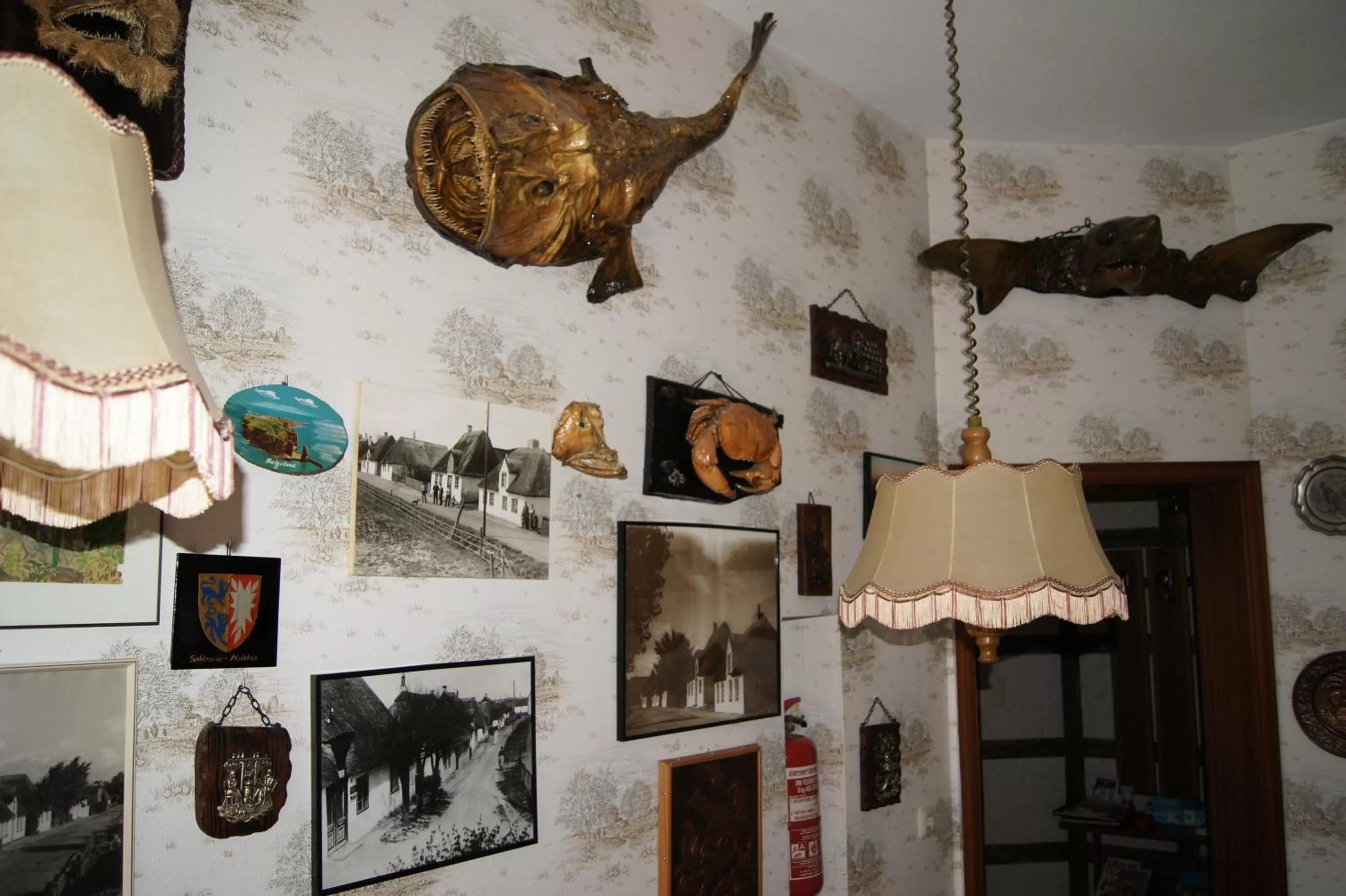 Decorative detail in Hotel Dorfkrug Büsum