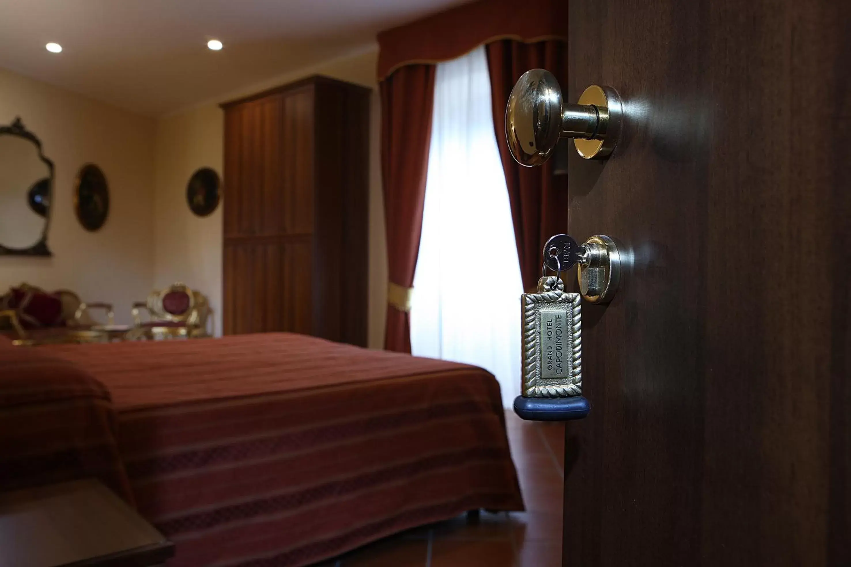 Bed in Grand Hotel Capodimonte