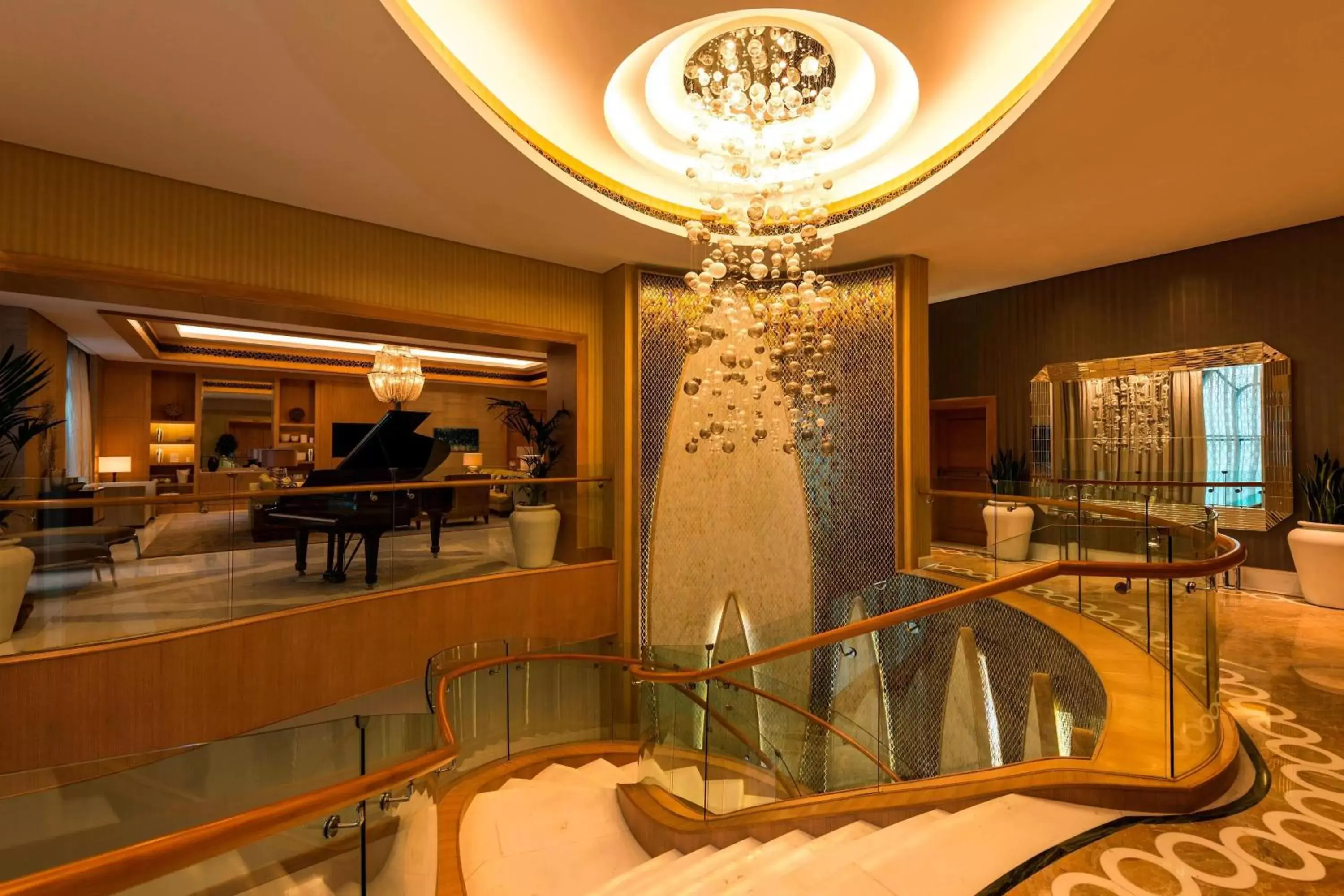 Living room, Lobby/Reception in The St. Regis Saadiyat Island Resort, Abu Dhabi