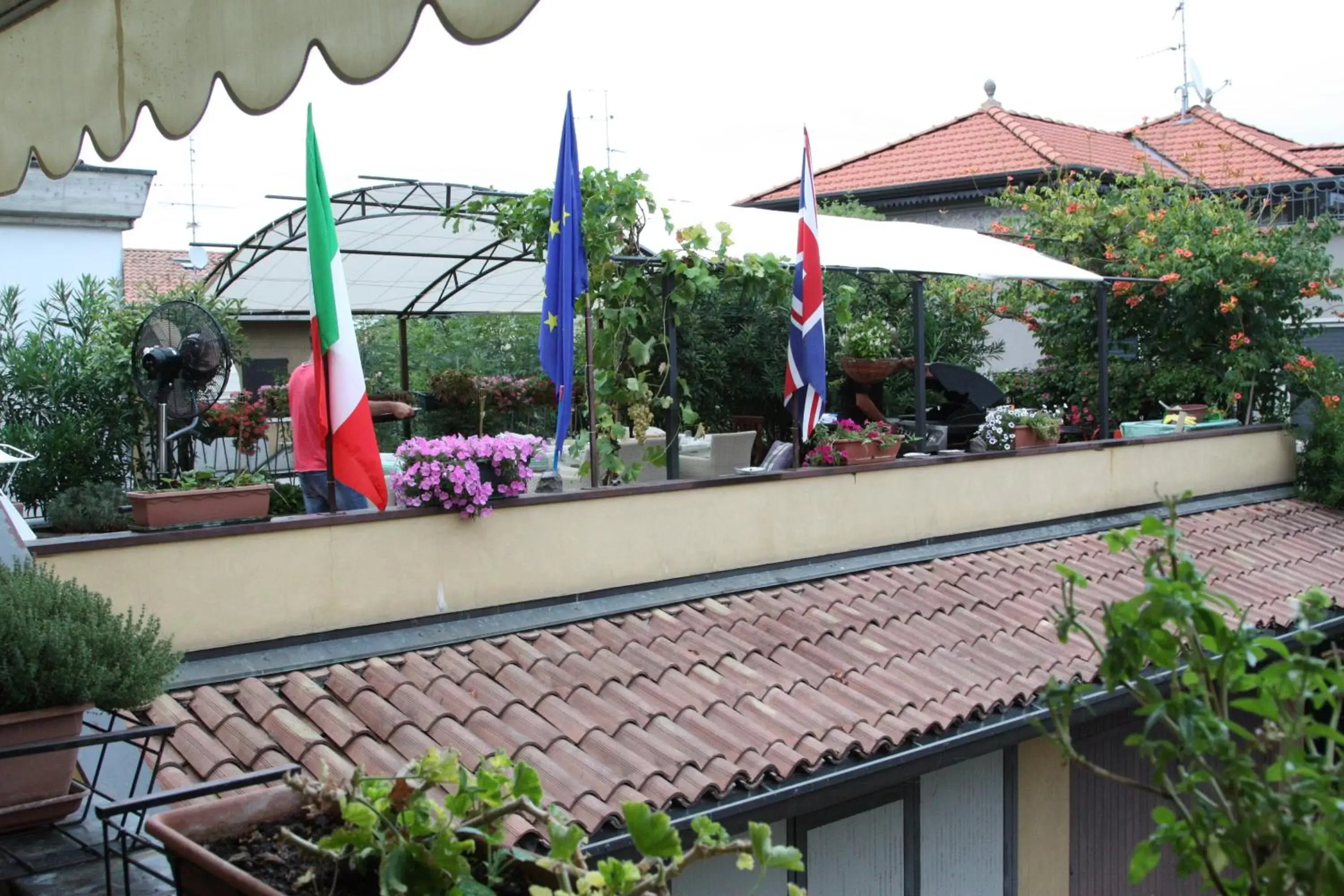 Balcony/Terrace in Tourist room "Agata"