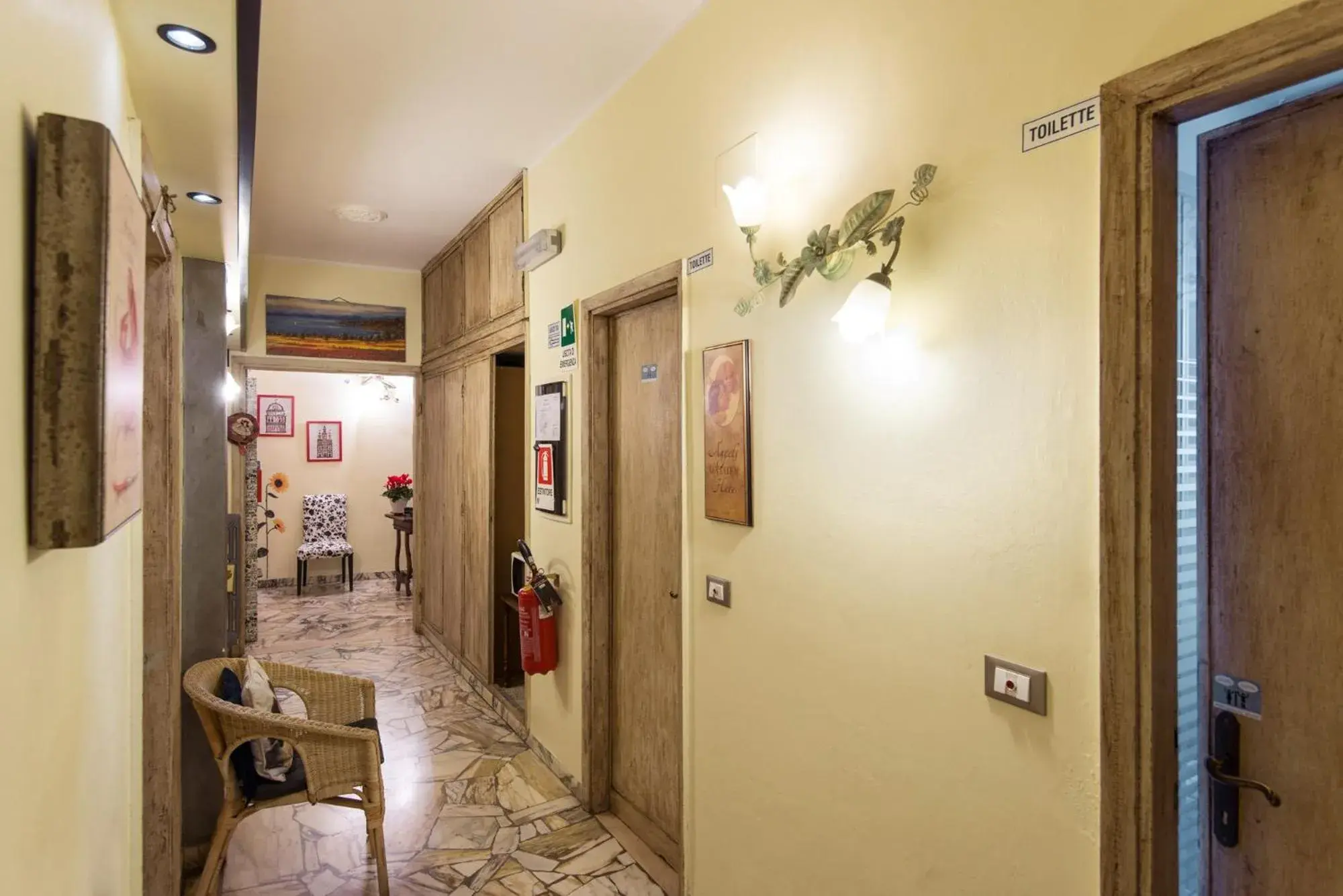 Lobby or reception, Seating Area in Soggiorno Fortezza Fiorentina