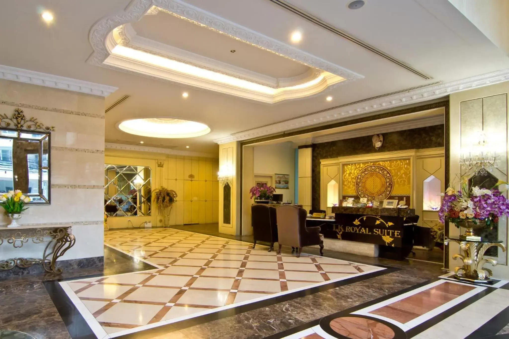 Lobby or reception in LK Royal Suite Lobby or reception in LK Royal Suite