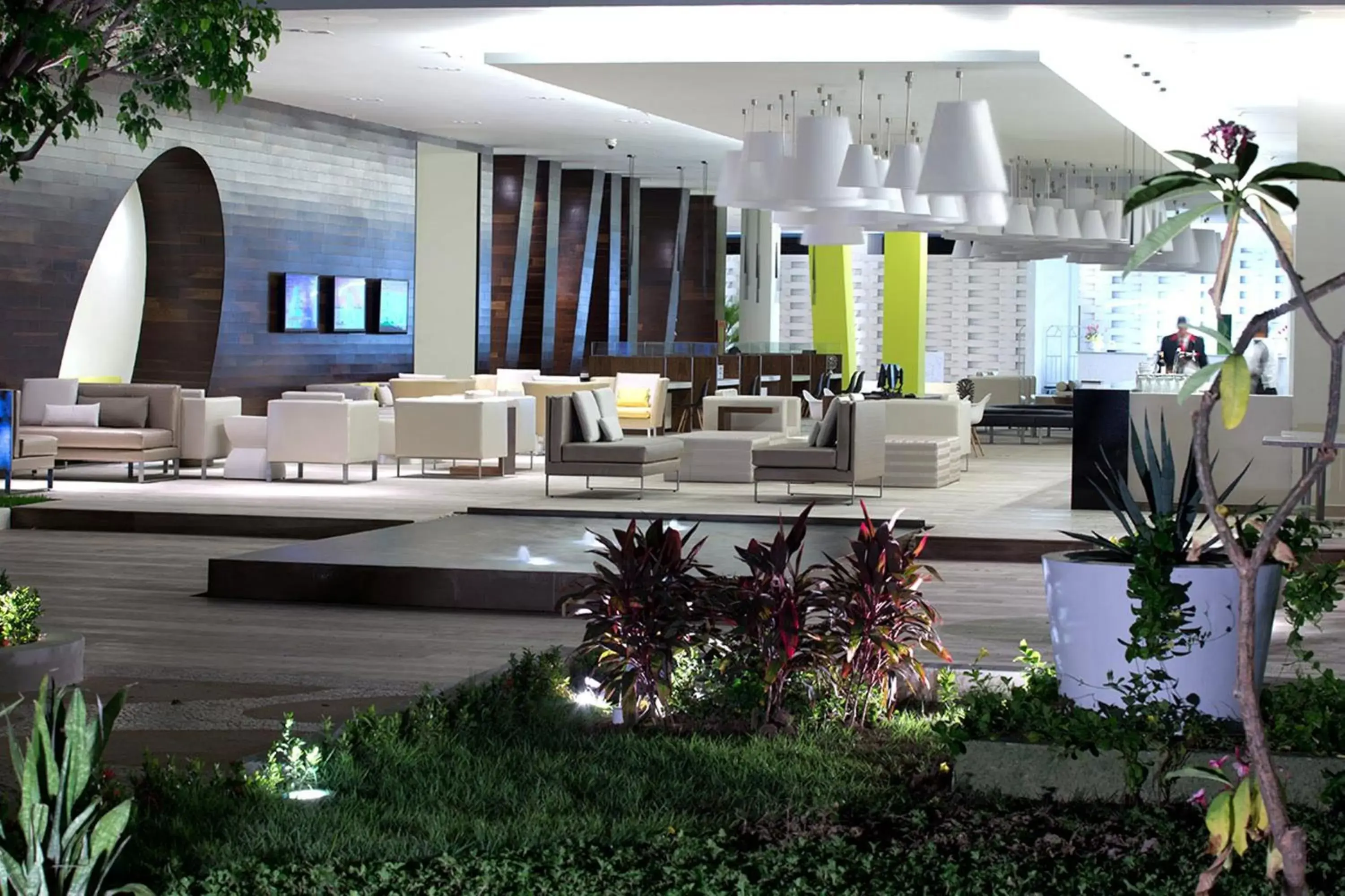 Lobby or reception, Lounge/Bar in The Hacienda at Krystal Grand Puerto Vallarta- All Inclusive