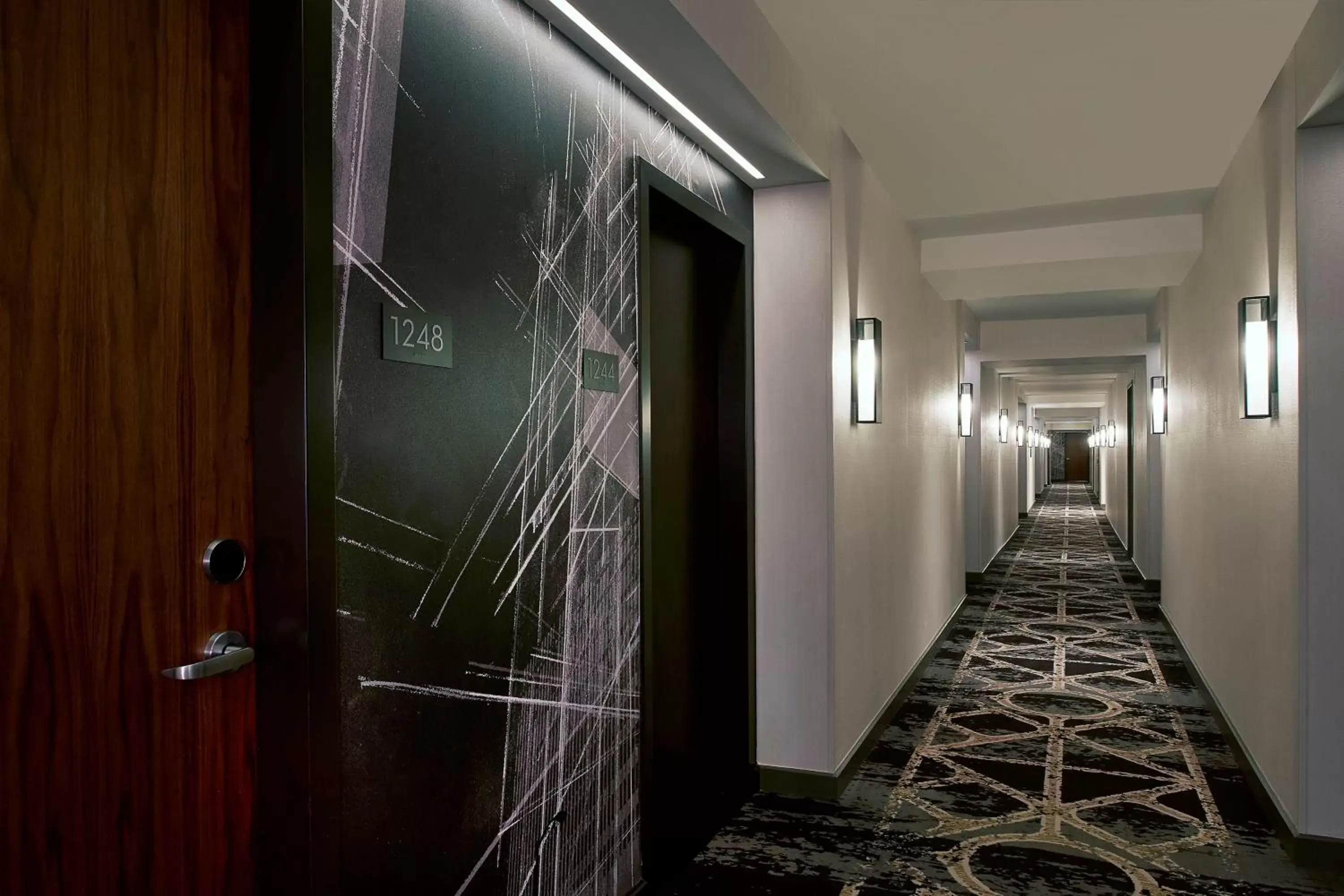 Photo of the whole room, Bathroom in Loews Chicago Hotel