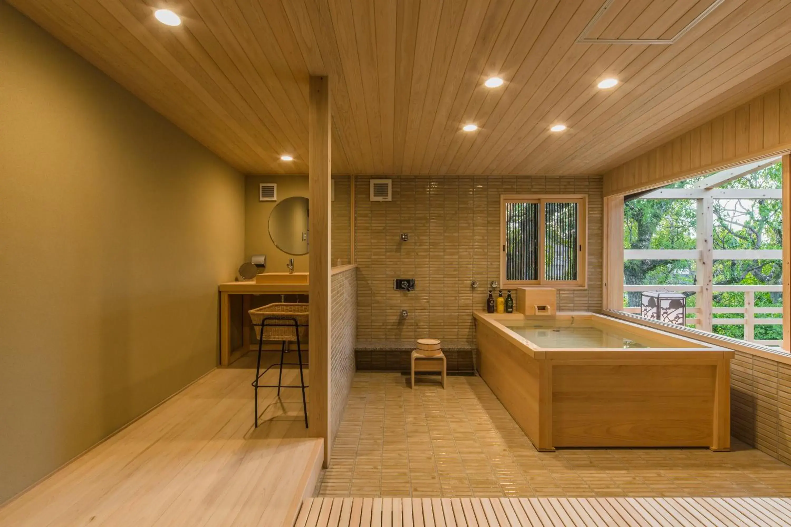 Bathroom in Kyoto Nanzenji Ryokan Yachiyo